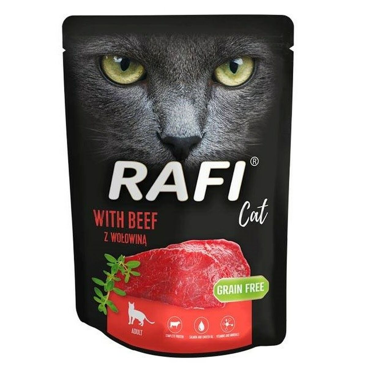 Cibo per gatti Dolina Noteci RAFI CAT Carne di vitello 300 g 2 S9110037_0