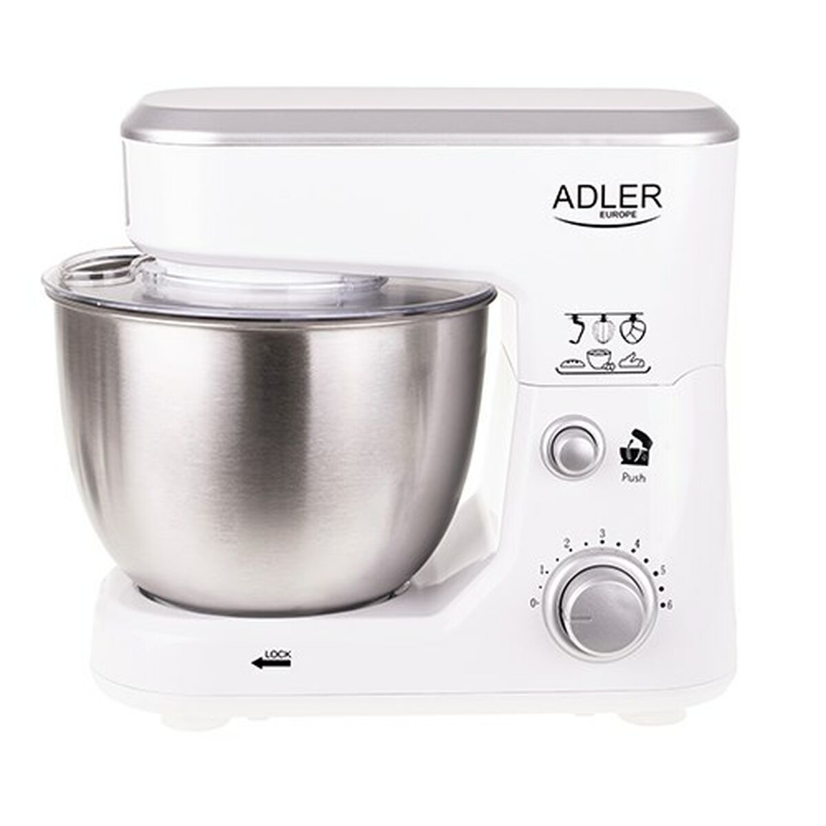 Robot da Cucina Adler AD 4216 Bianco Nero 500 W 4 L 2 S9100519_0