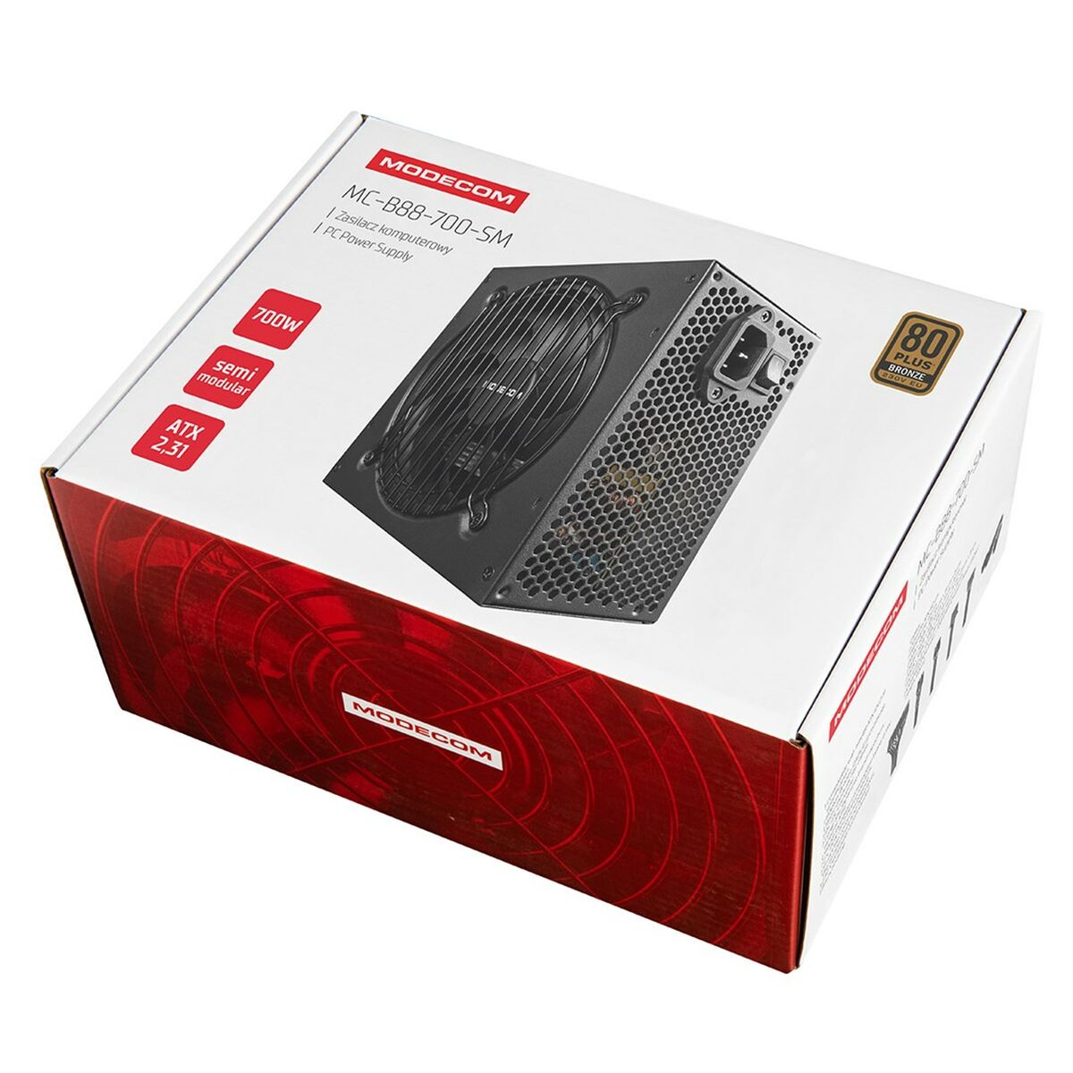 Fonte di Alimentazione Modecom ZAS-MC-B88-700-ATX-SM ATX 700 W 80 Plus Bronze 5 S91112290_3