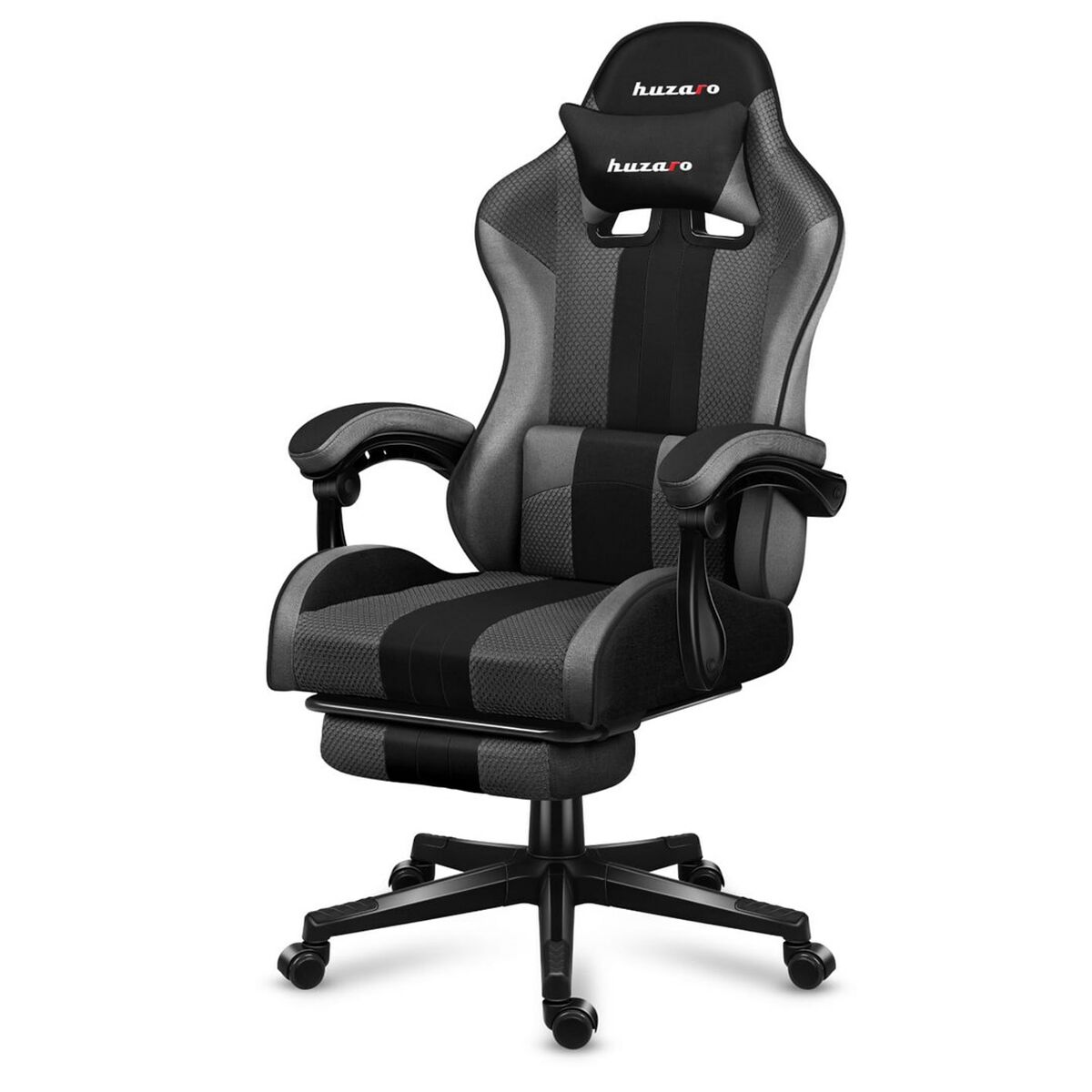 Sedia Gaming Huzaro HZ-Force 4.7 Nero Grigio 5 S9172845_3