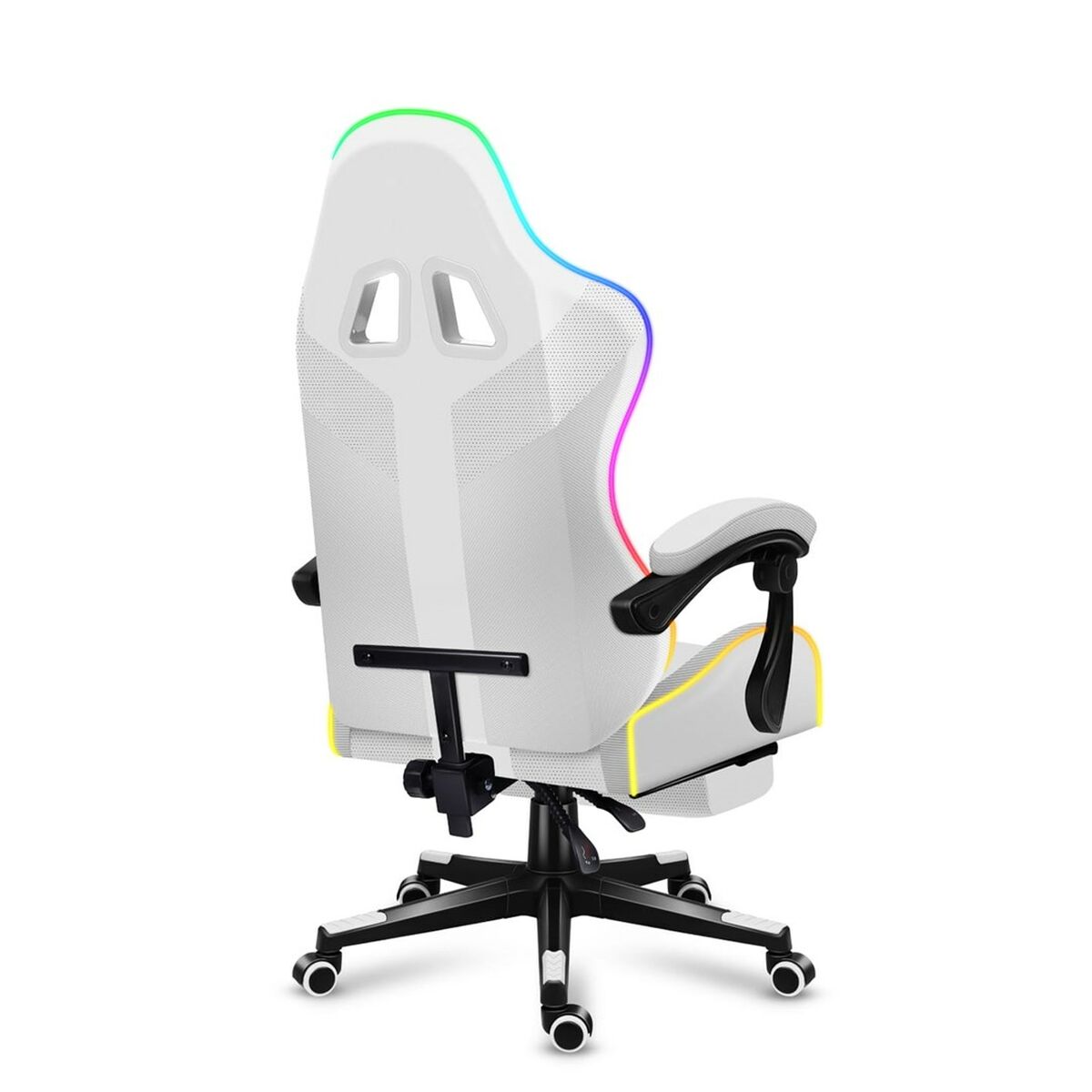 Sedia Gaming Huzaro FORCE 4.7 RGB Bianco 5 S9146241_3