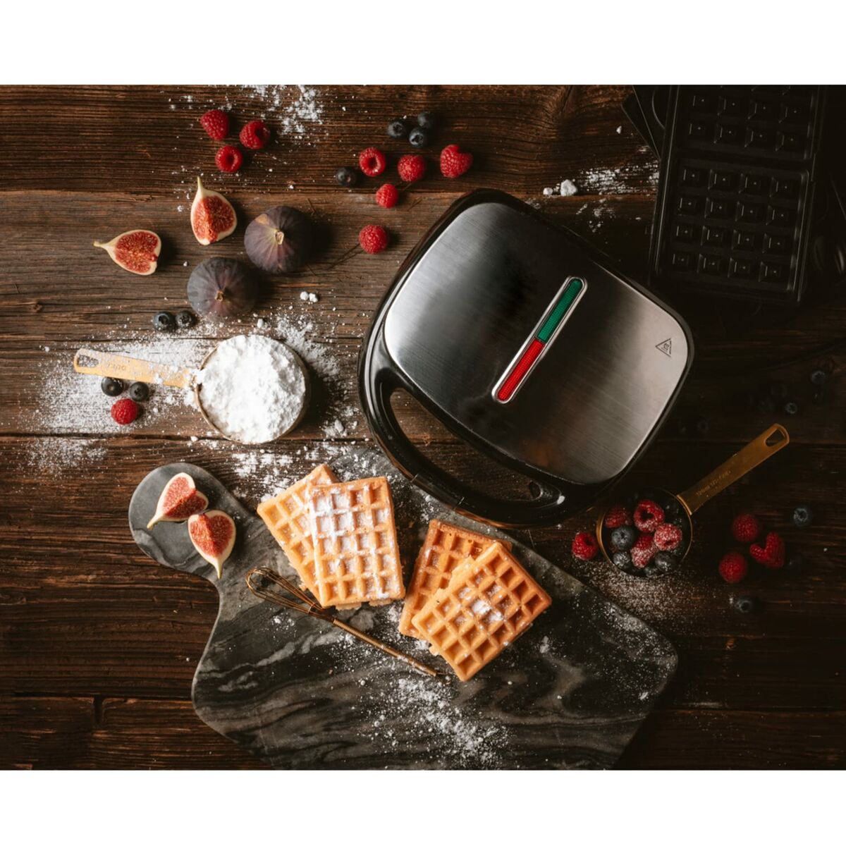 Piastra Grill Elettrica Adler CR 3057 Nero Argentato 1200 W 4 S9100512_2