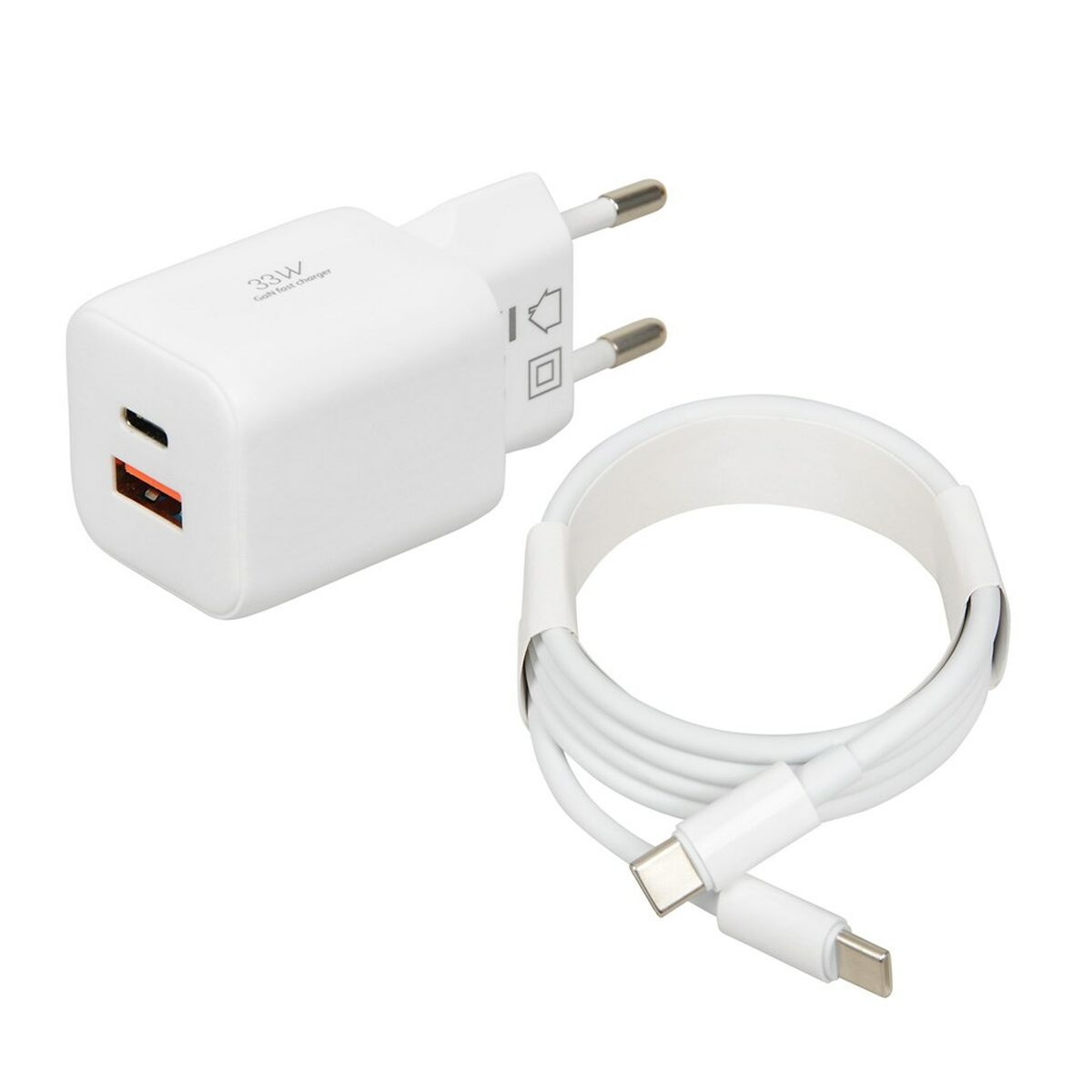 Caricabatterie da Parete Ibox ILUC42W Bianco 33 W (1 Unità) 2 S91110624_0