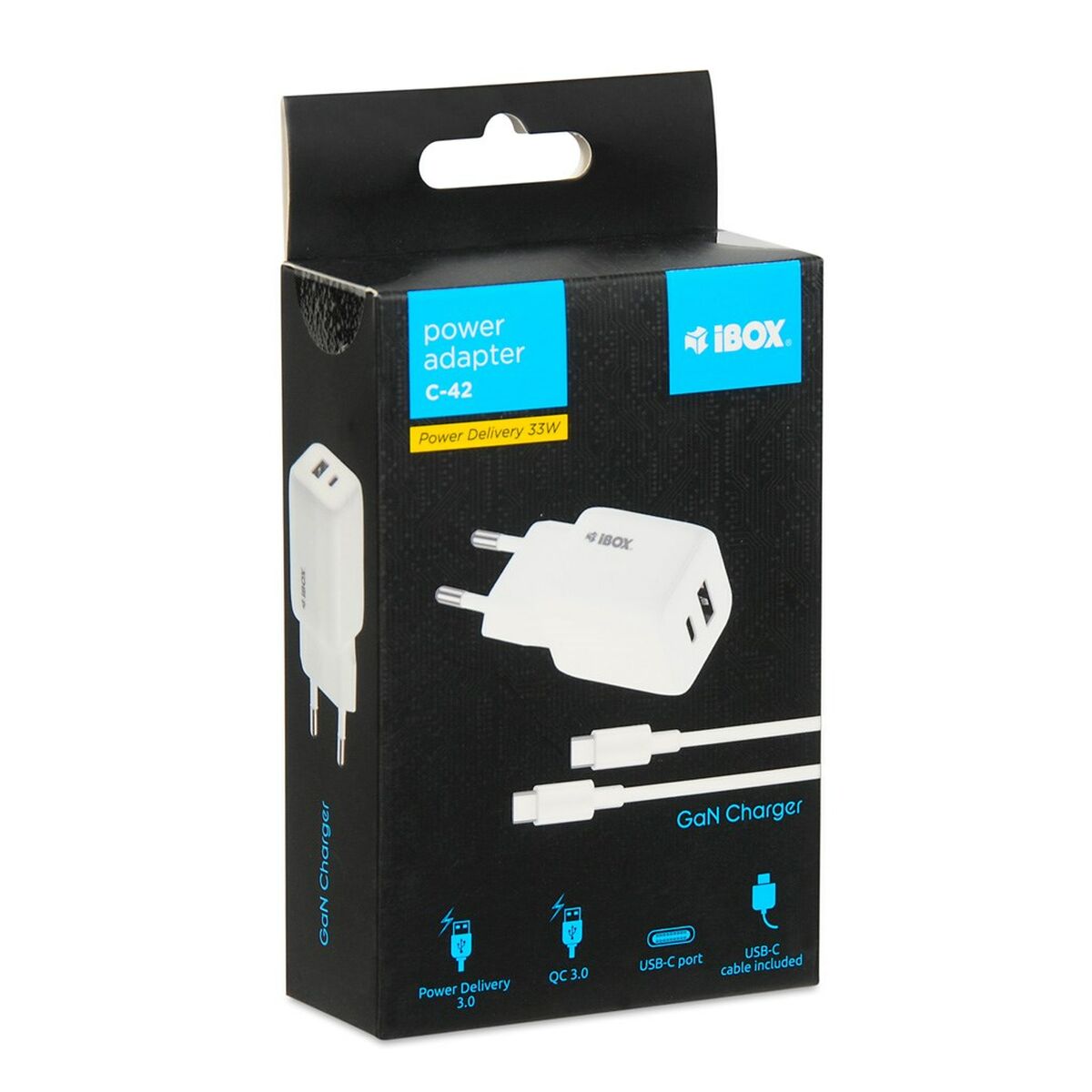 Caricabatterie da Parete Ibox ILUC42W Bianco 33 W (1 Unità) 6 S91110624_4