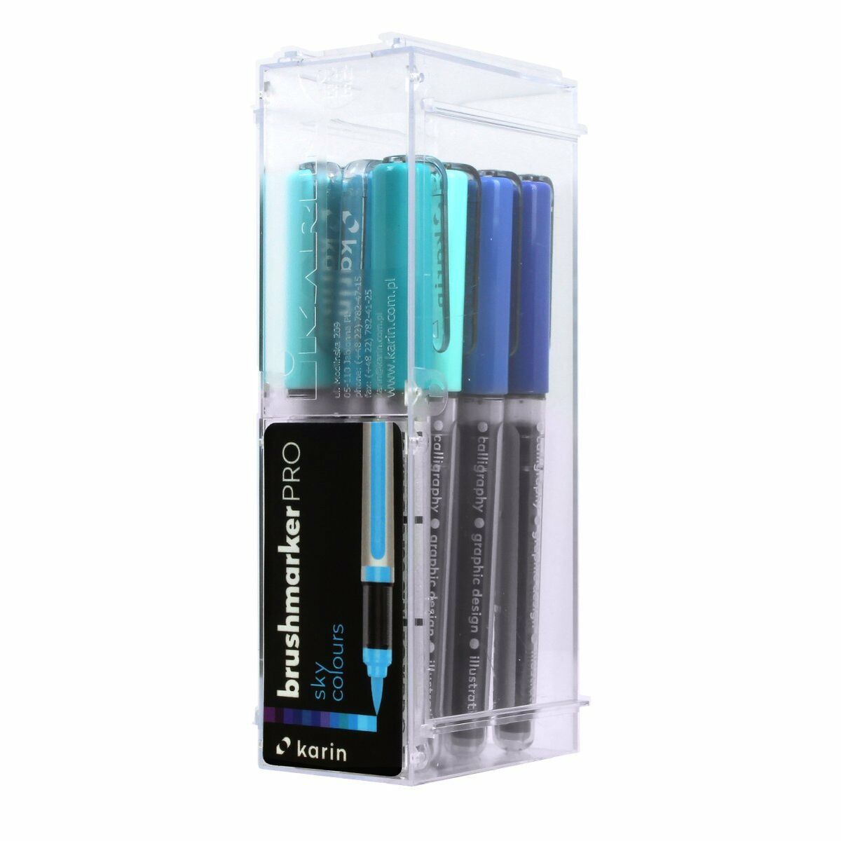 Set di Pennarelli Karin Brushmarker Pro - Sky Colours 12 Pezzi 3 S8429814_1