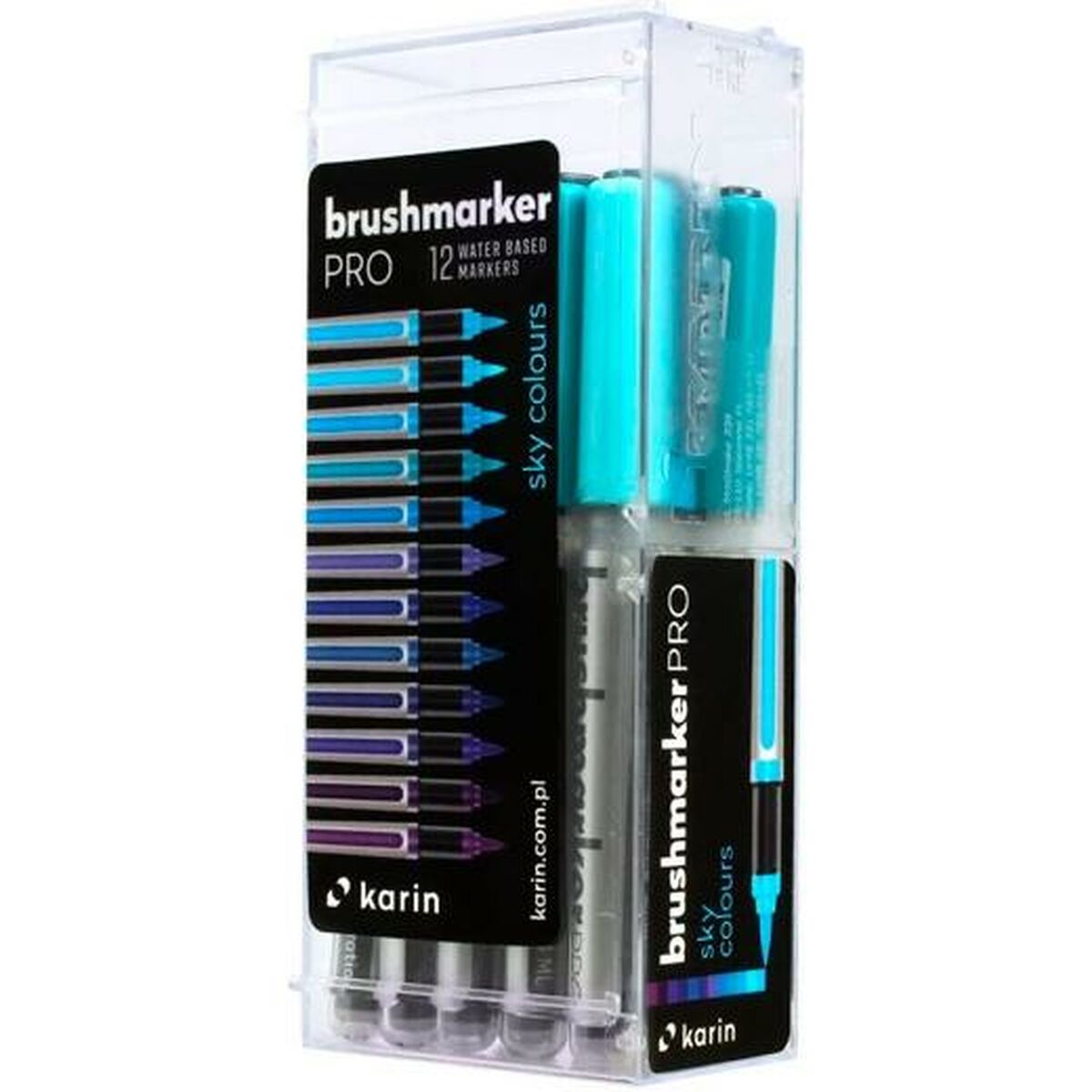 Set di Pennarelli Karin Brushmarker Pro - Sky Colours 12 Pezzi 2 S8429814_0