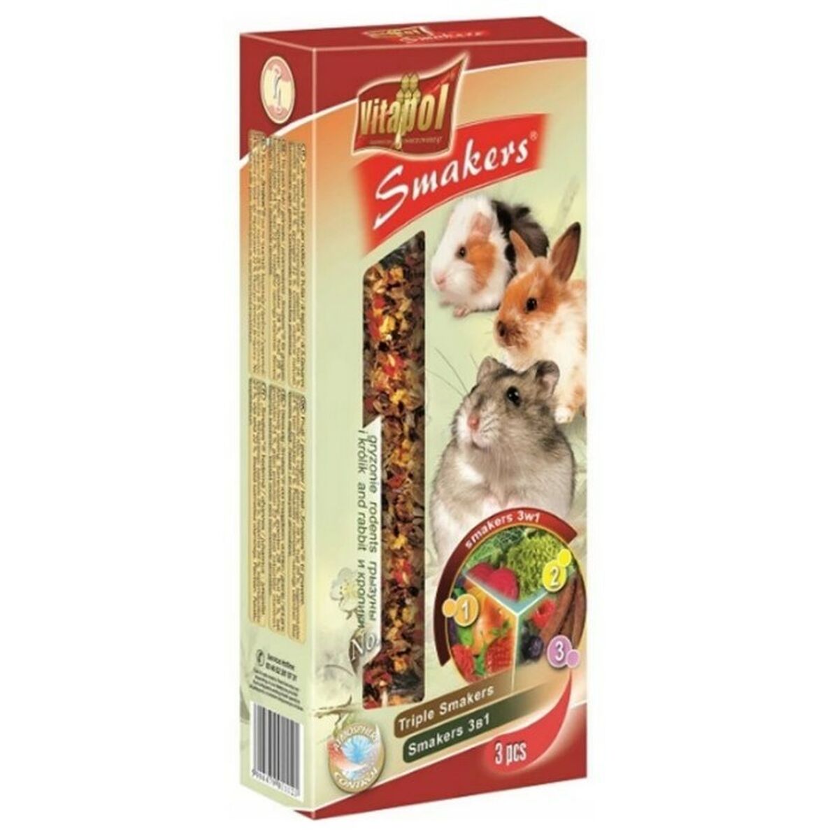 mangime Vitapol Smakers Animali piccoli 135 g 2 S9111749_0