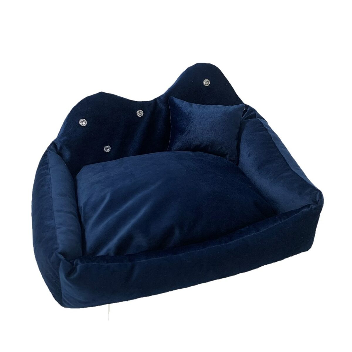Letto per animali domestici GO GIFT XXL Rosso Granato 70 x 2 x 55 cm 2 S9142403_0