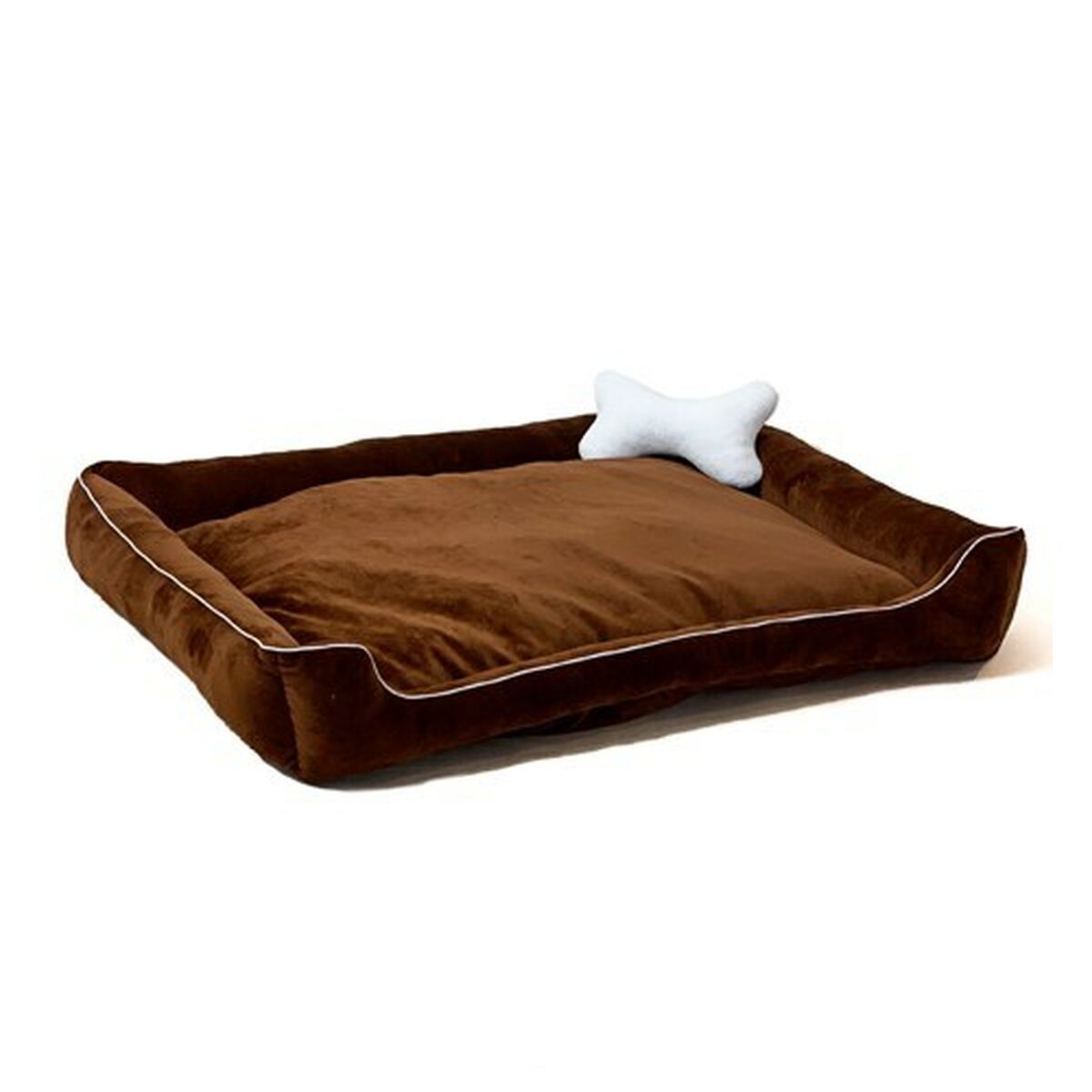 Letto per animali domestici GO GIFT Bronce 95 x 95 x 70 cm 2 S9142417_0