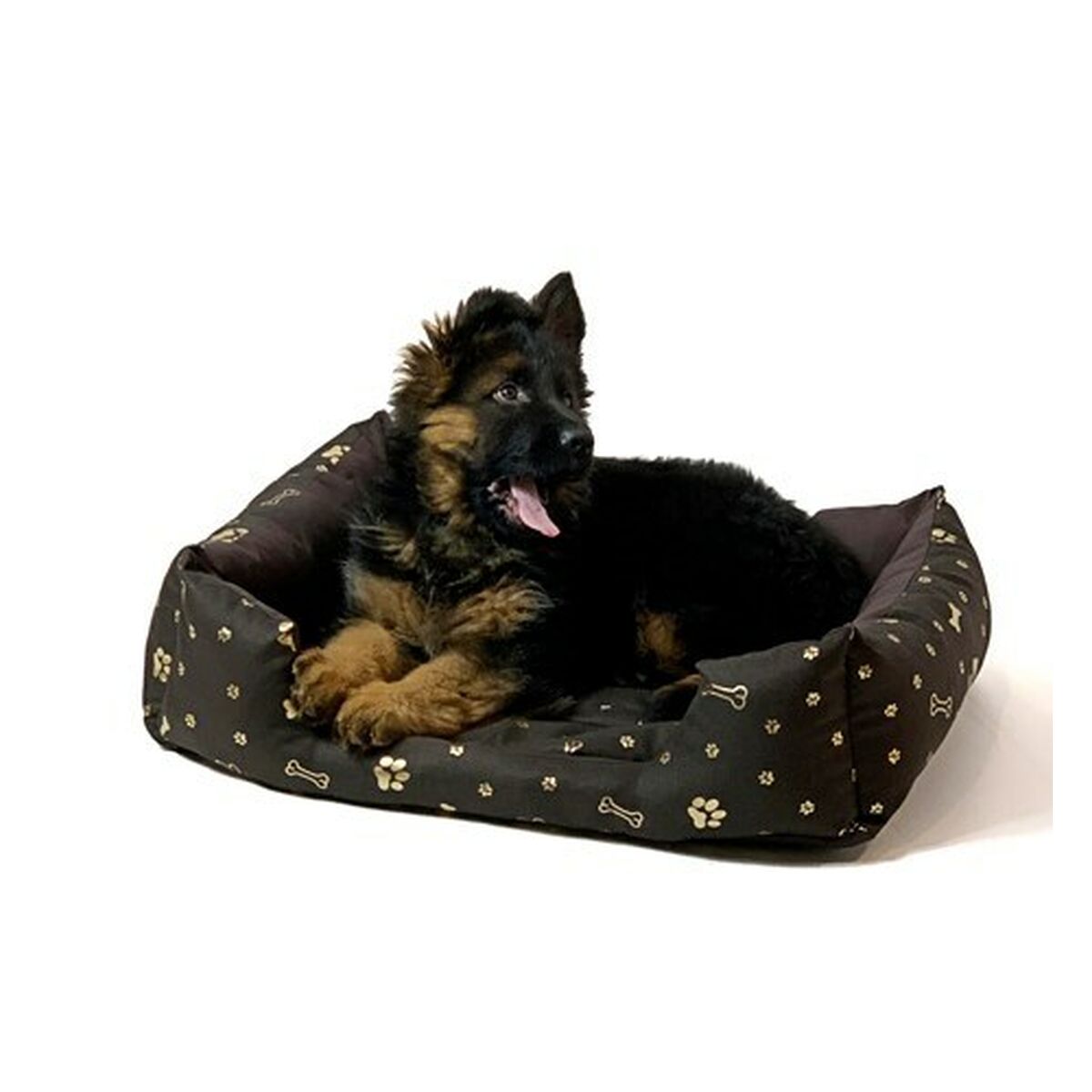 Letto per animali domestici GO GIFT XXL Bronce 90 x 16 x 76 cm 4 S9142366_2