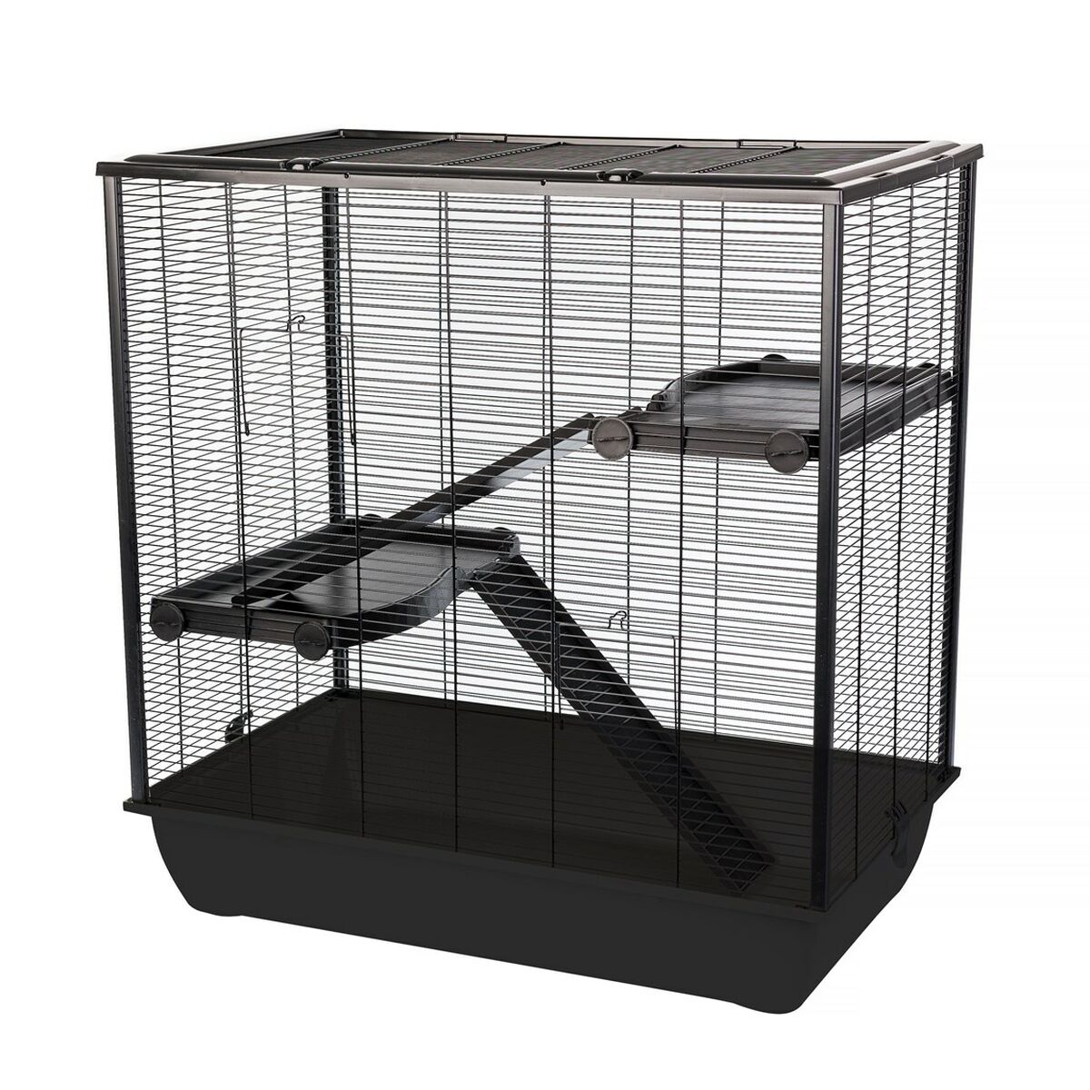 Gabbia INTER-ZOO G306ACTB Metallo Plastica 80 x 80 x 48 cm 2 S9195856_0
