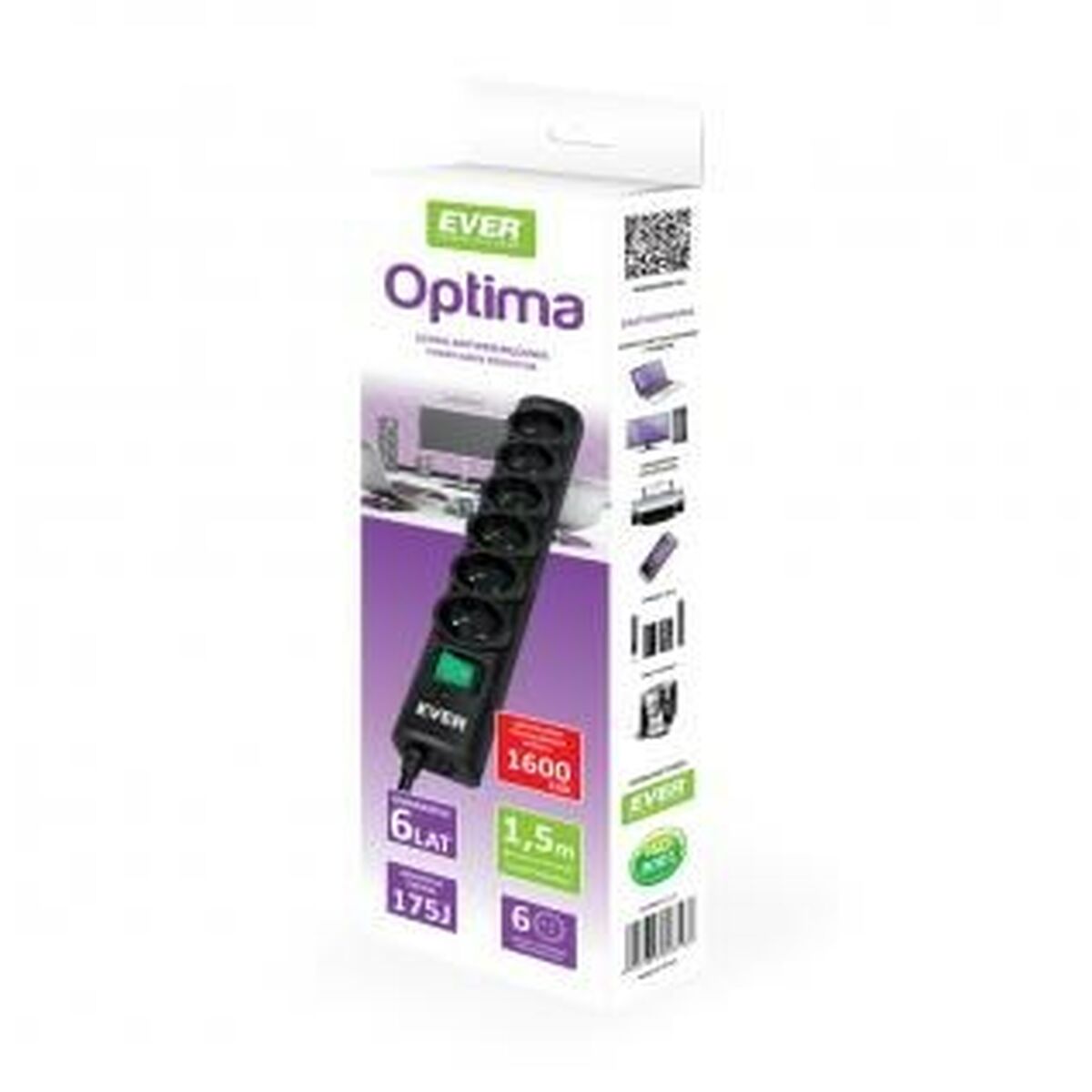 Protezione da sovratensioni Ever OPTIMA 1.5m 3 S9138269_1