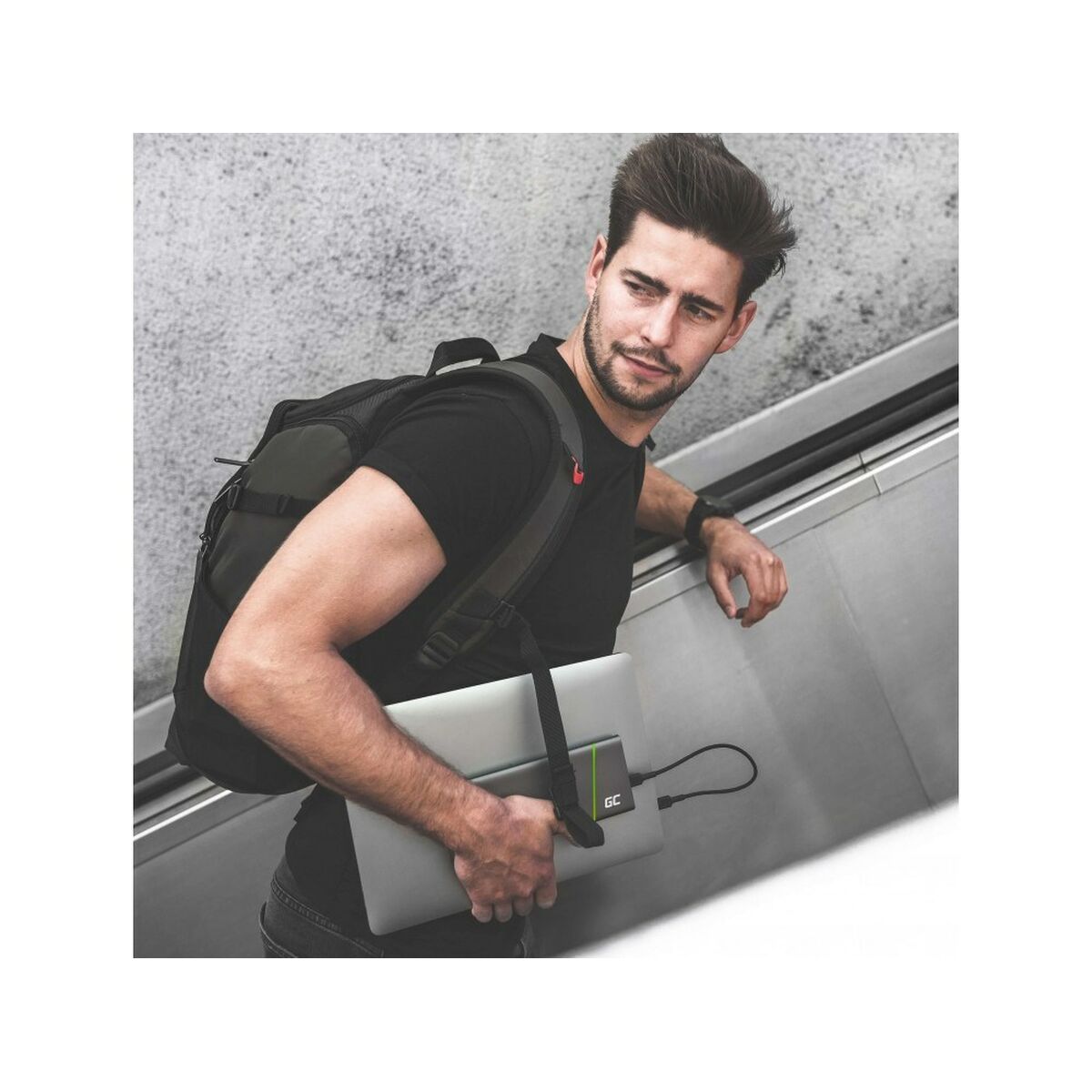 Powerbank Green Cell PBGC04 26800 mah Verde Acciaio 5 S91107101_3