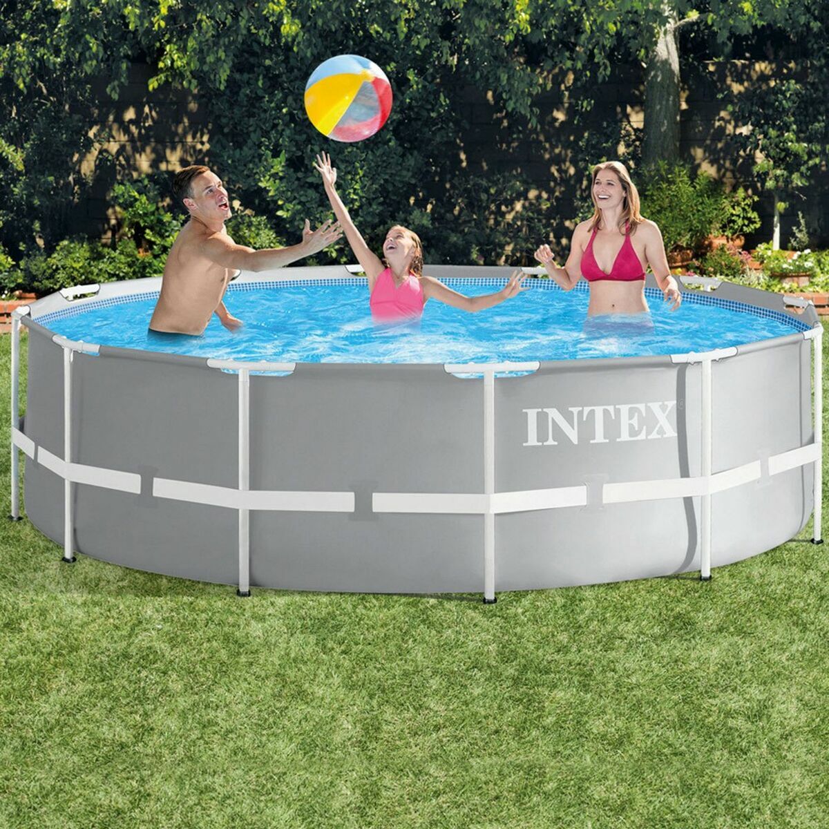 Piscina Smontabile Intex Prism Frame 366 x 99 x 366 cm 8592 l 3 S2433380_1