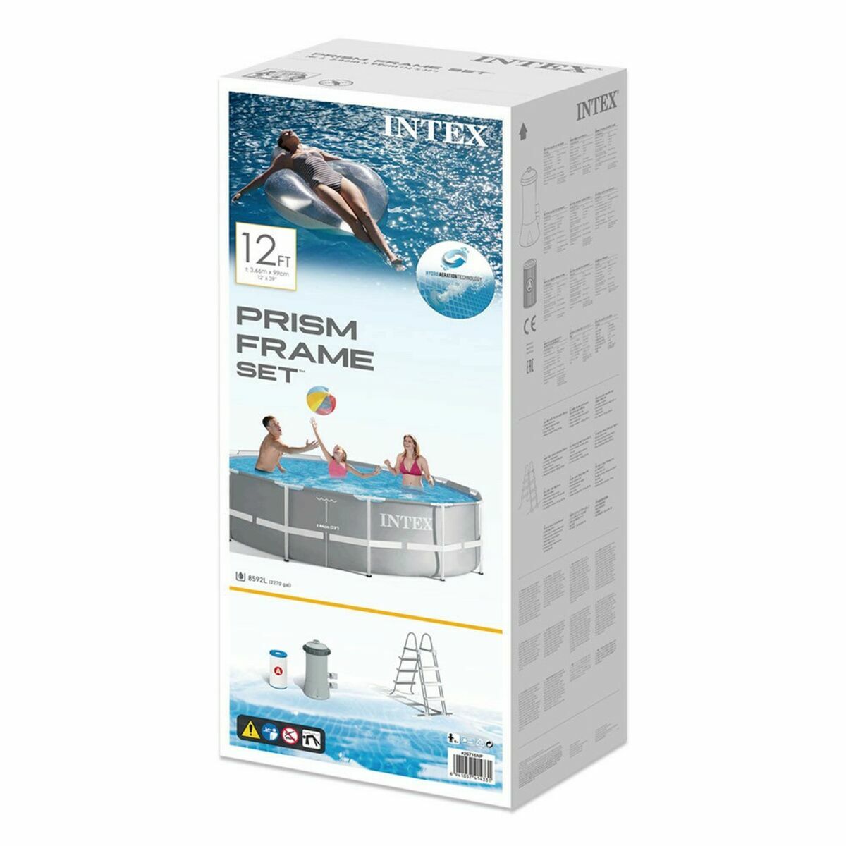 Piscina Smontabile Intex Prism Frame 366 x 99 x 366 cm 8592 l 6 S2433380_4