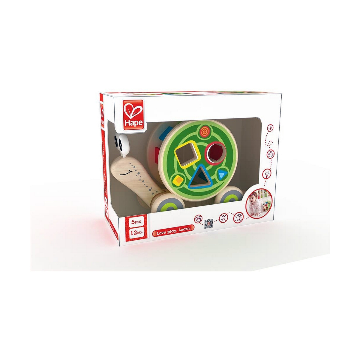 Giocattolo Interattivo Hape Nestable Snail 30 x 18,6 x 11 cm 2 S2423507_0