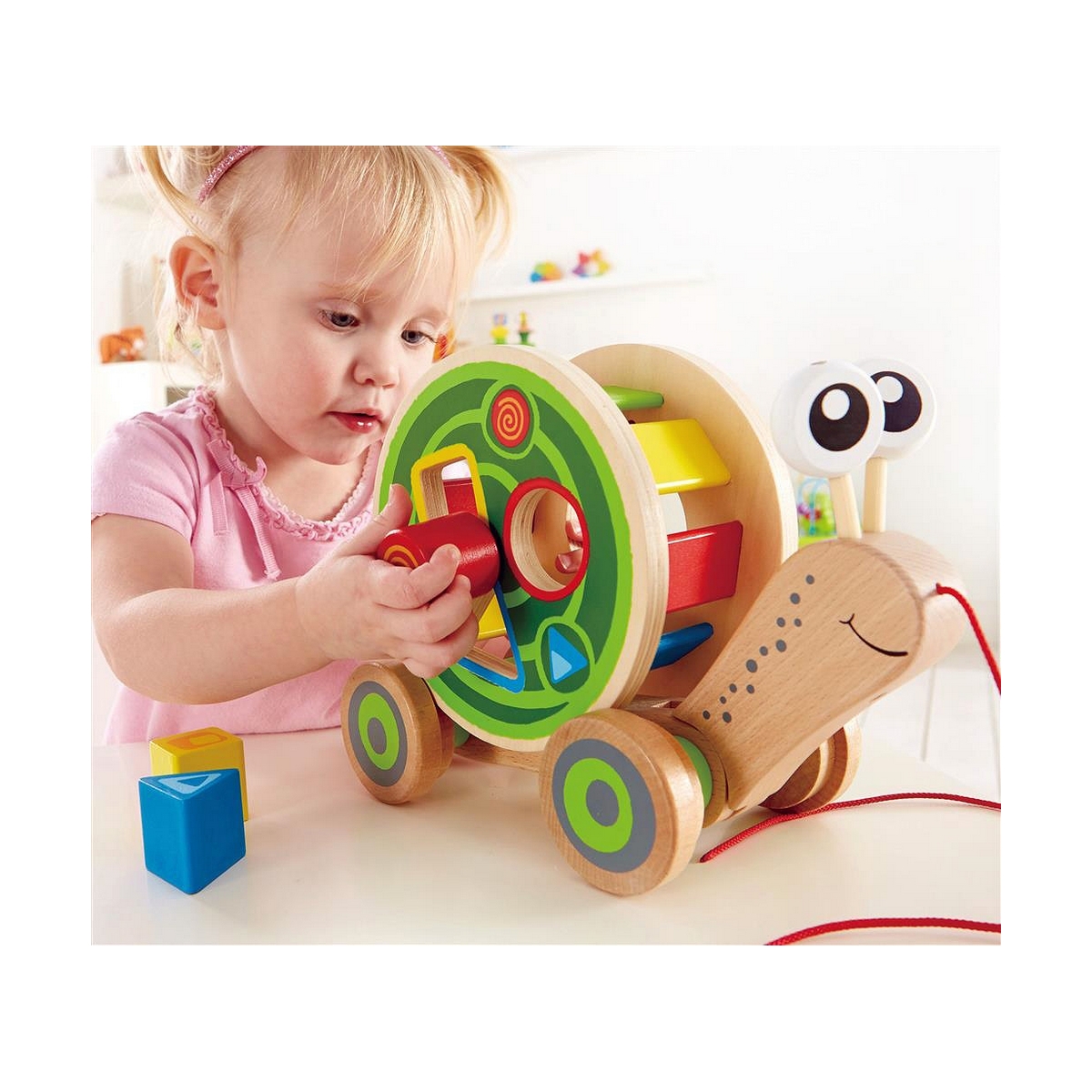 Giocattolo Interattivo Hape Nestable Snail 30 x 18,6 x 11 cm 6 S2423507_4
