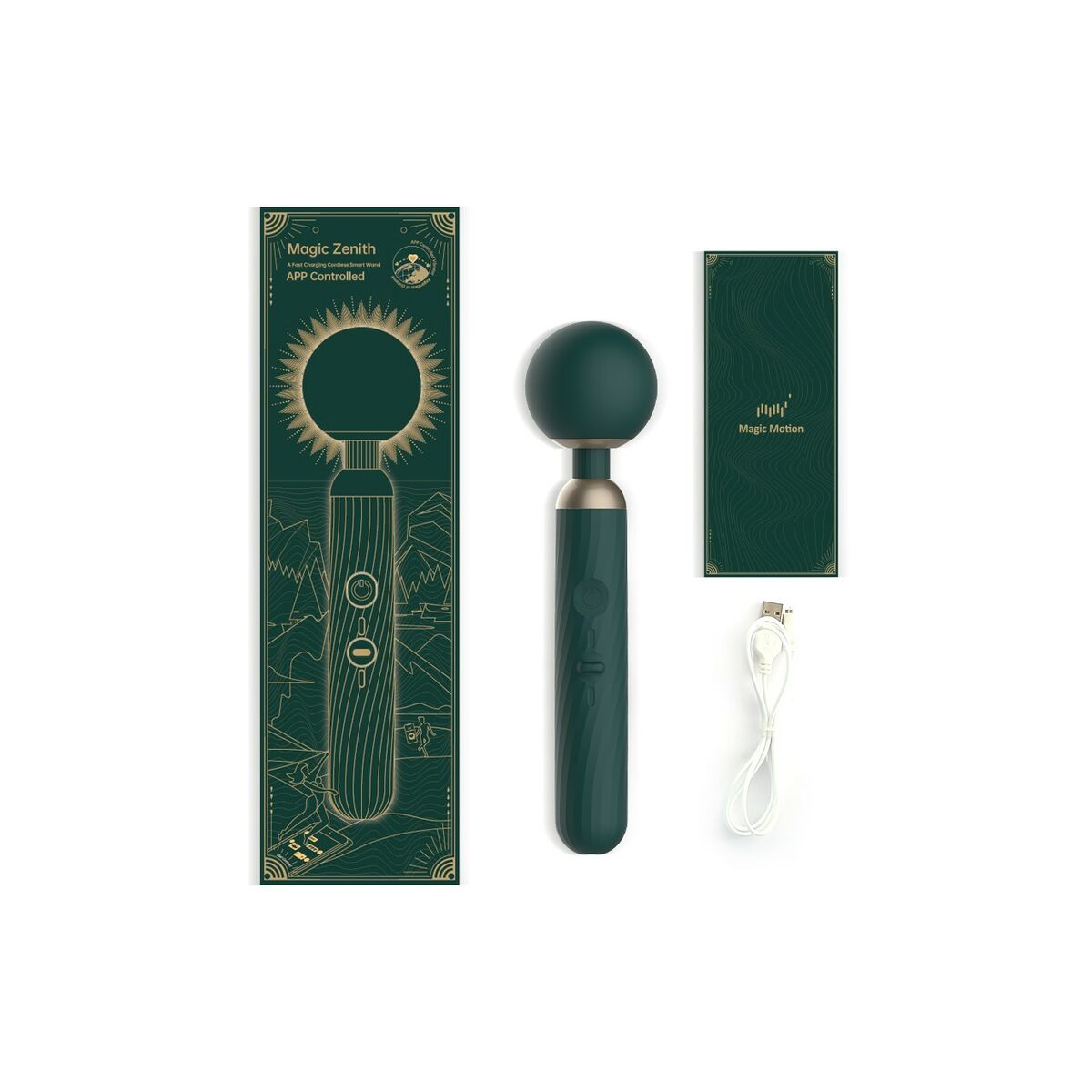 Massaggiatore da Mano Elettrico Magic Motion Nero 3 M0402531_1