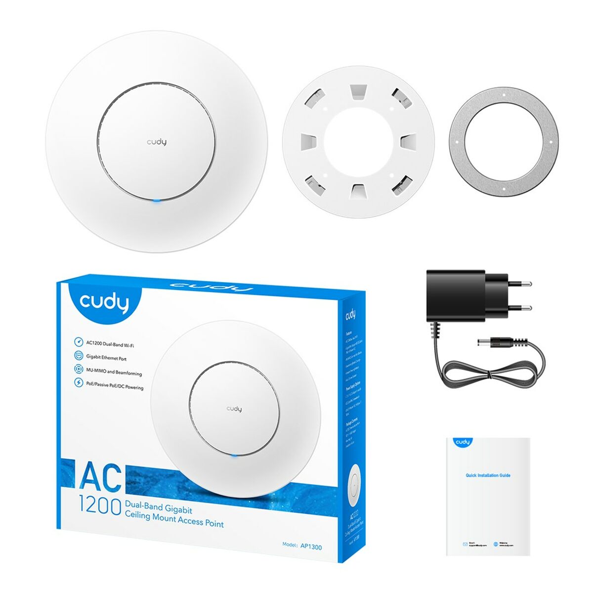 Punto d'Accesso Cudy AP1300 Bianco 7 S9146264_5