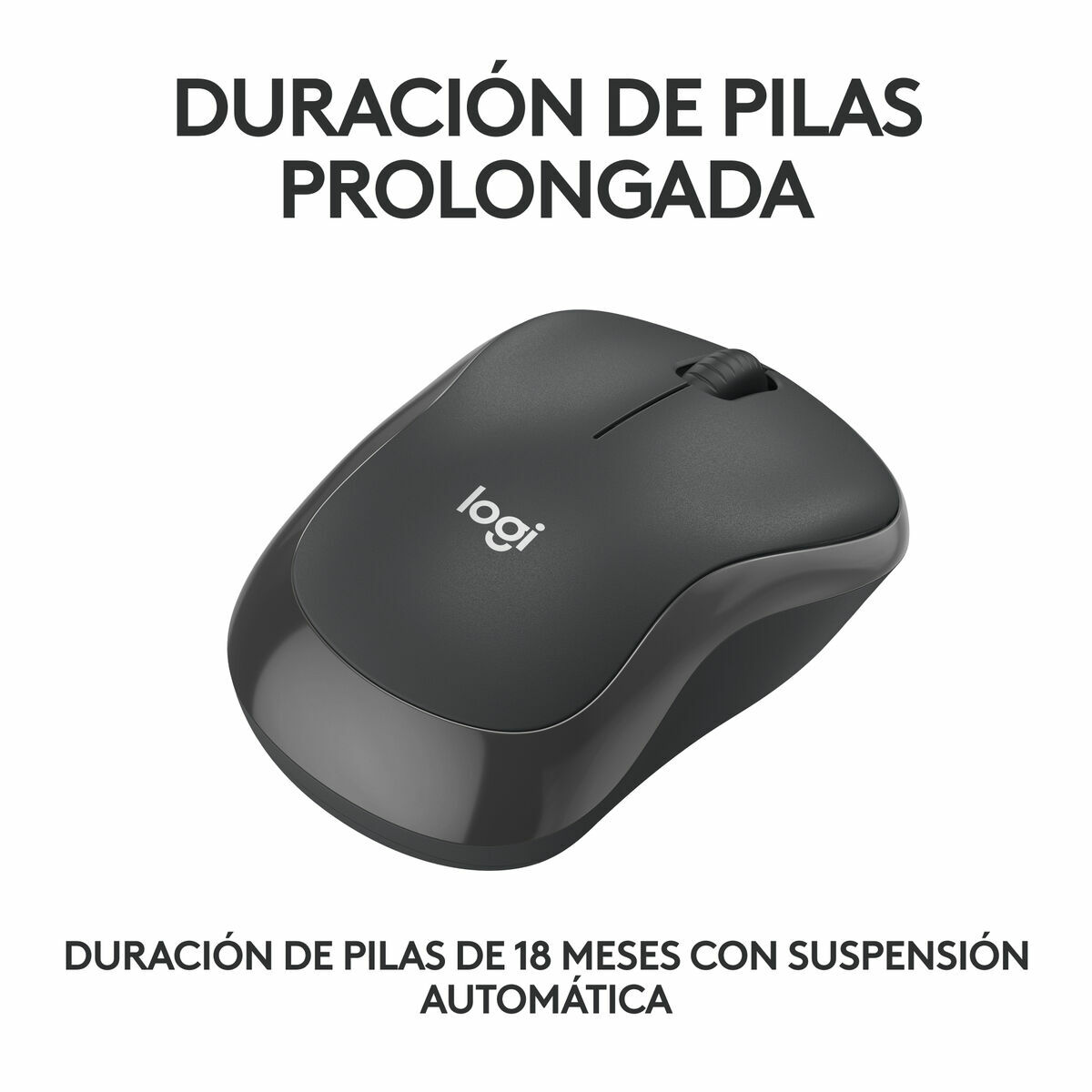 Mouse Bluetooth Wireless Logitech M240 Grafite Monocromatica 9 S9147270_7
