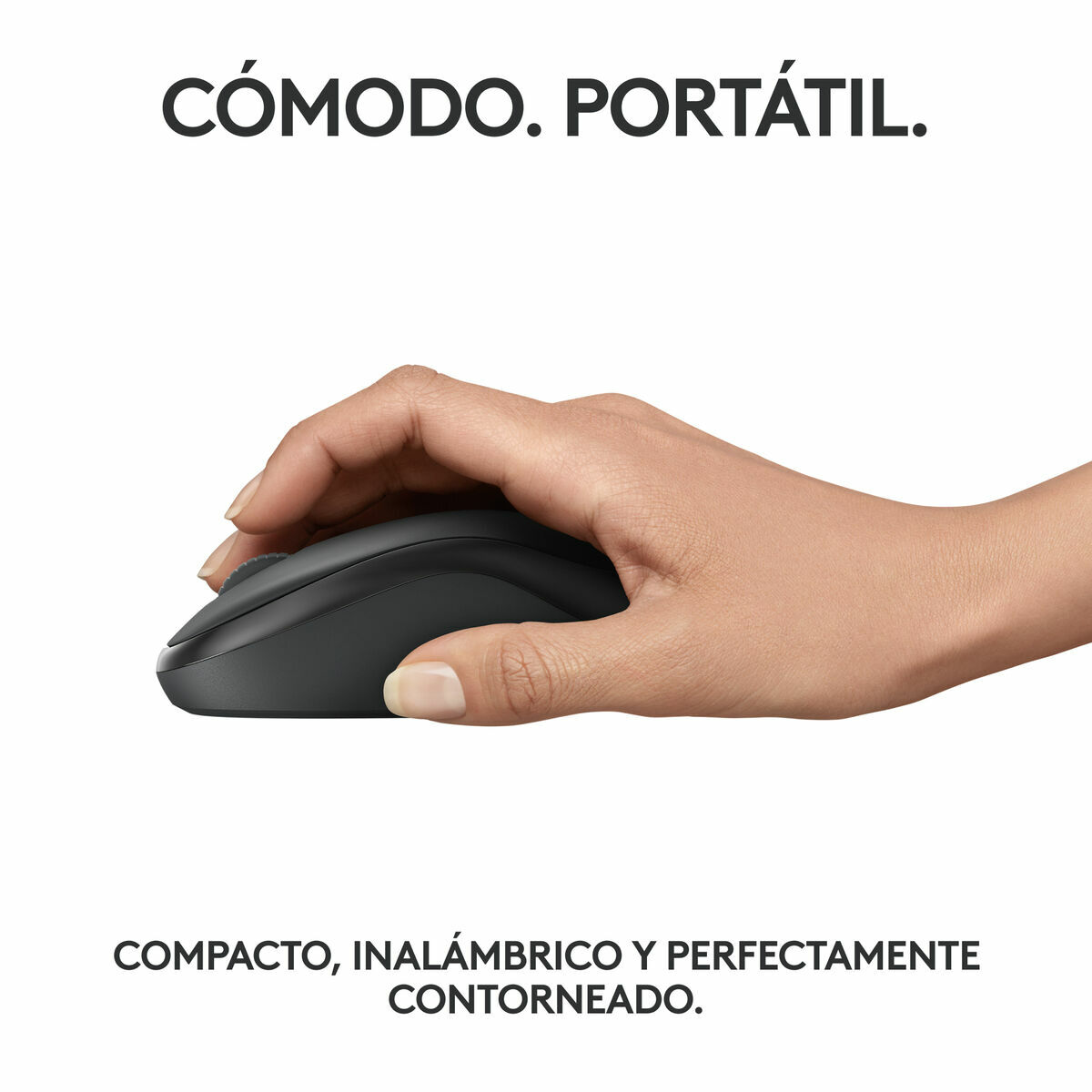Mouse Bluetooth Wireless Logitech M240 Grafite Monocromatica 8 S9147270_6