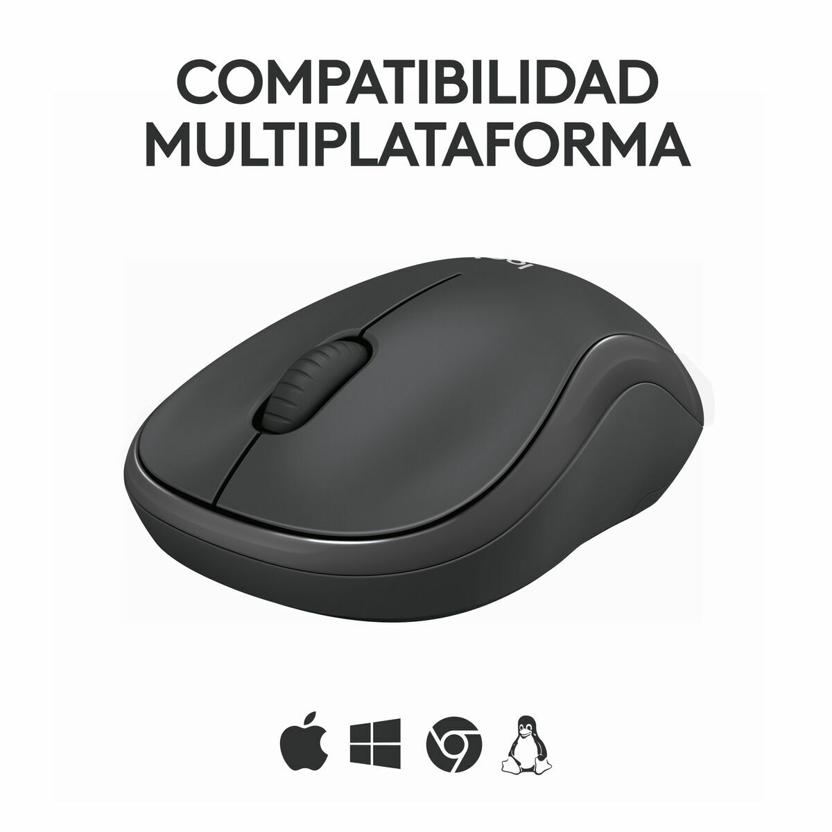 Mouse Bluetooth Wireless Logitech M240 Grafite Monocromatica 7 S9147270_5