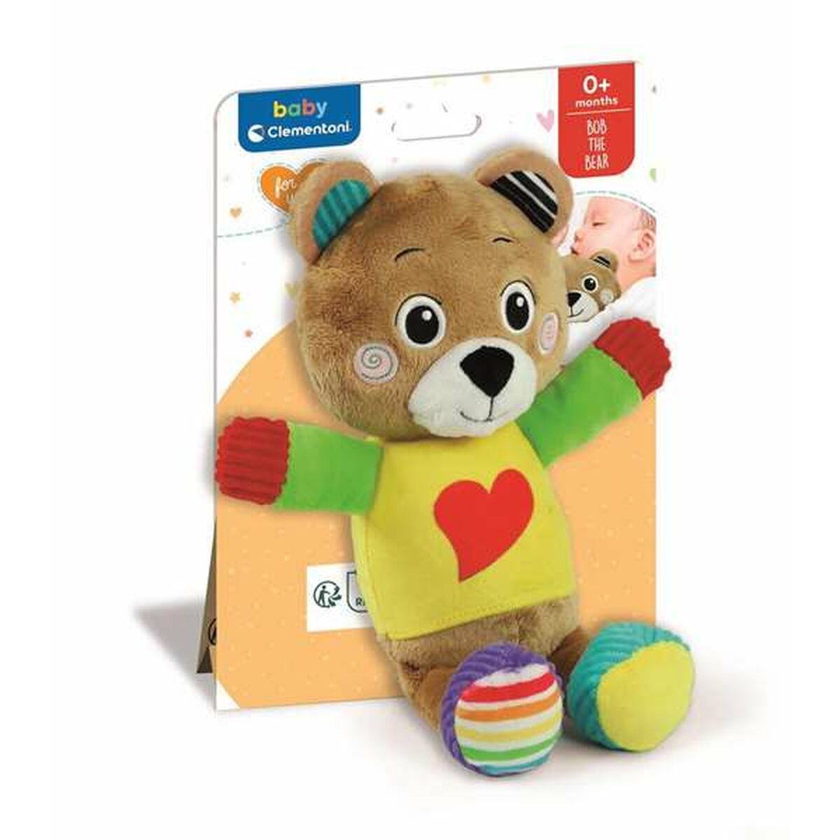 Peluche Clementoni Bob Orso 16 x 22,5 x 8,5 cm 3 S2436498_1
