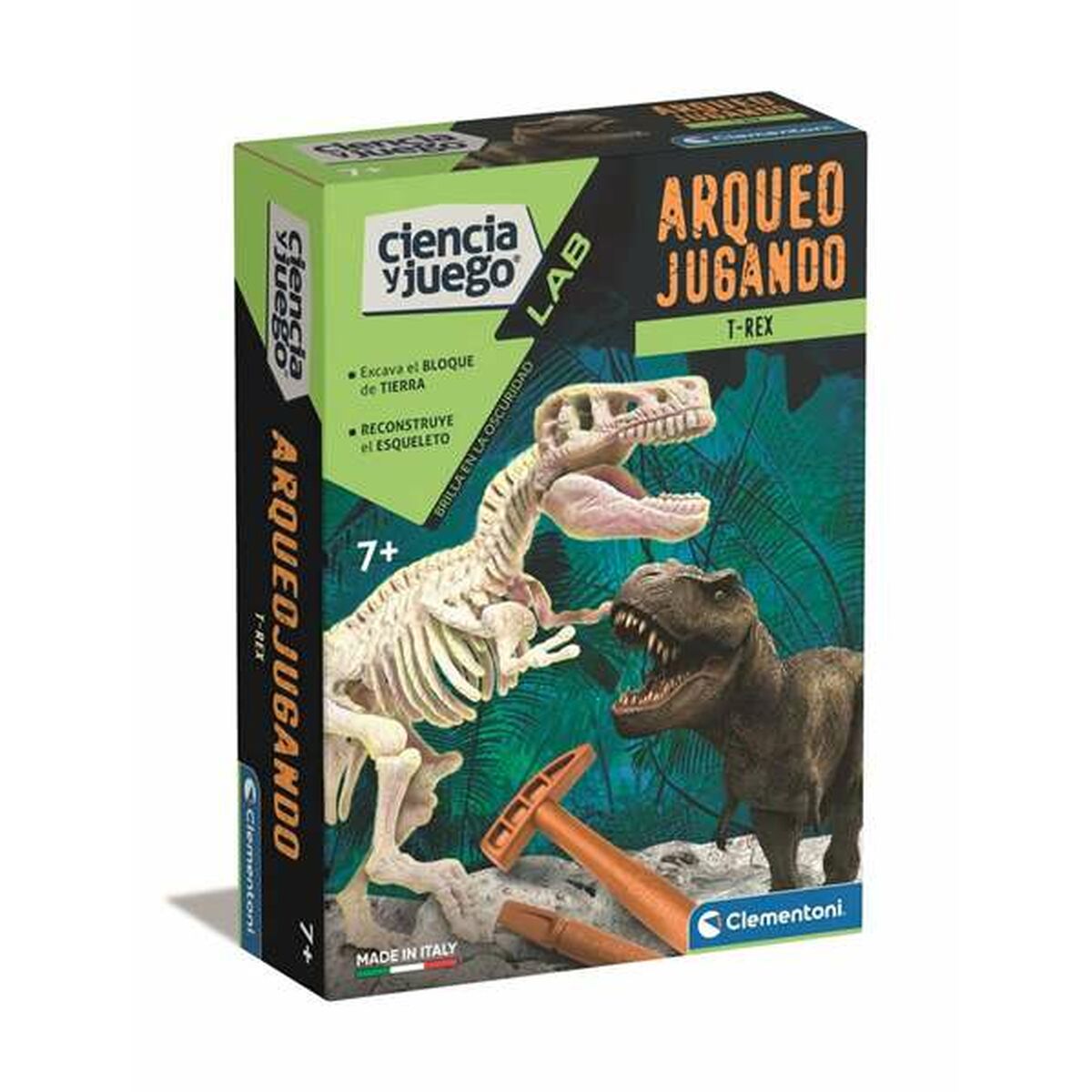 Gioco Educativo Clementoni Arqueojugando T-Rex 15 x 21 x 5,5 cm 2 S2436515_0