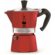 Caffettiera Italiana Bialetti Moka Rosso Alluminio 3 Tazze 1 S9139570_0