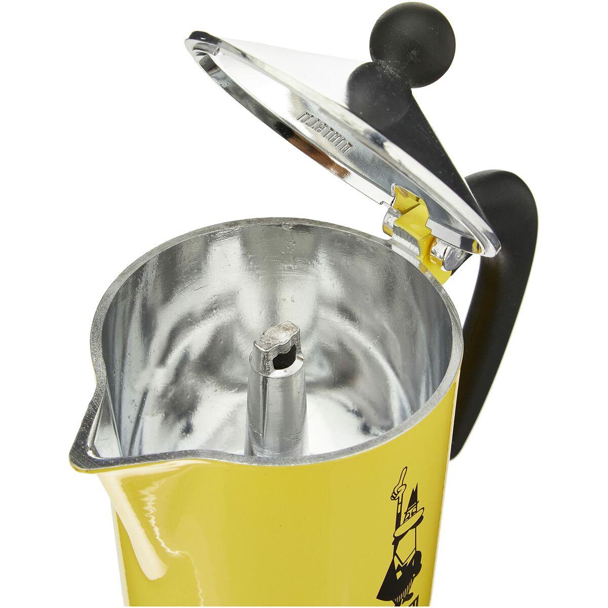 Caffettiera Italiana Bialetti Rainbow Giallo Alluminio 300 ml 2 S9140622_0