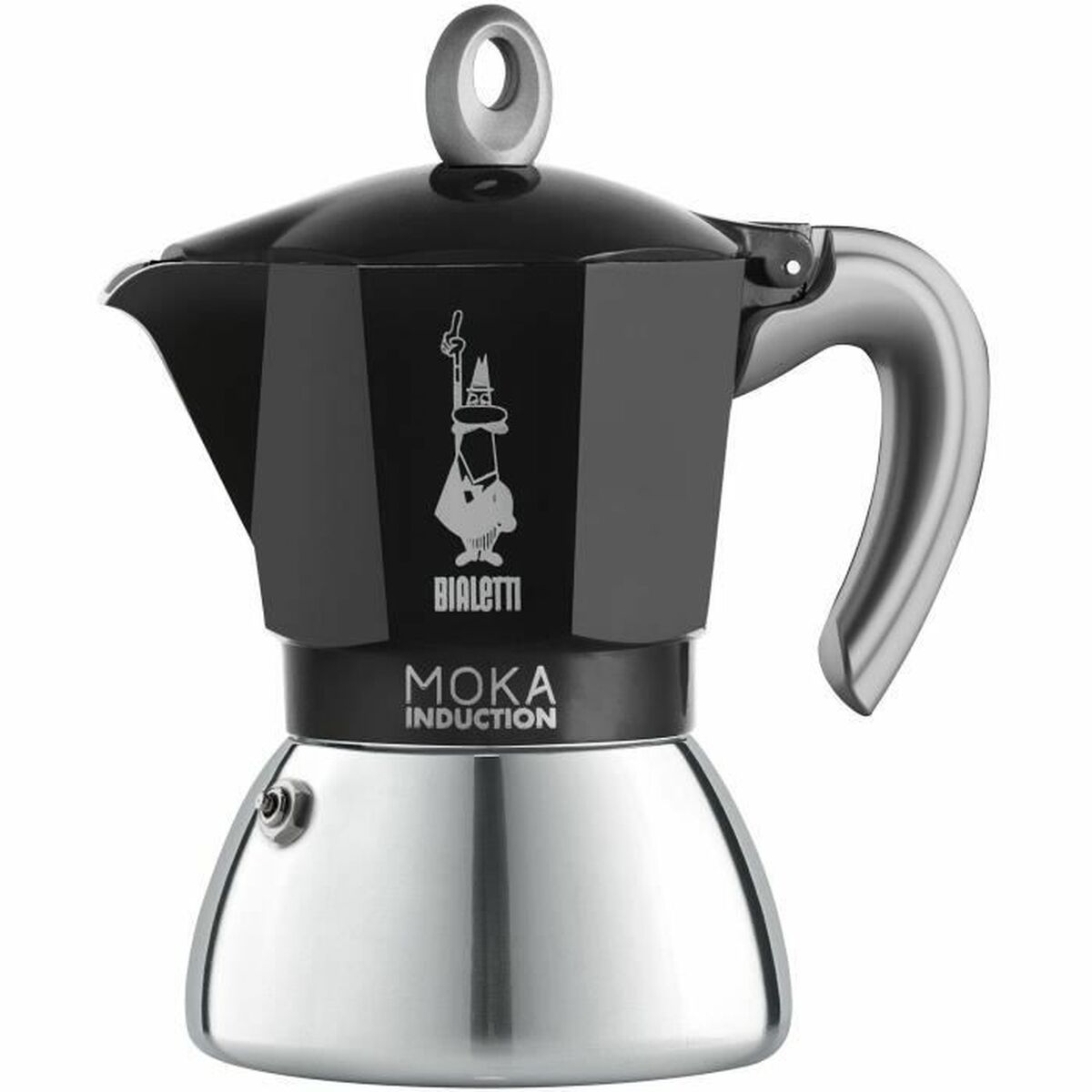 Caffettiera Italiana Bialetti 0006936 Nero Acciaio inossidabile Alluminio 300 ml 6 Tazze 8 S9101074_6