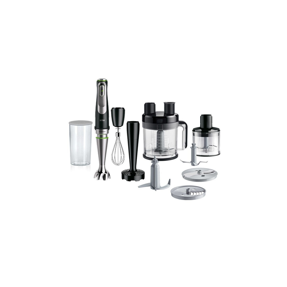 Frullatore Braun MQ 9187XLI Nero 1200 W 0,6 L 2 S9101600_0