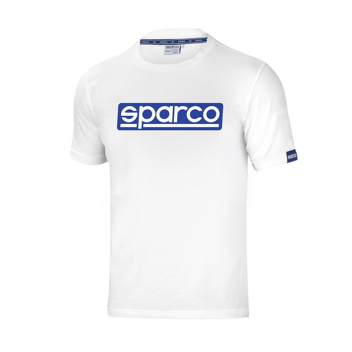 Maglia a Maniche Corte Uomo Sparco ORIGINAL Bianco S 2 S37116021_0