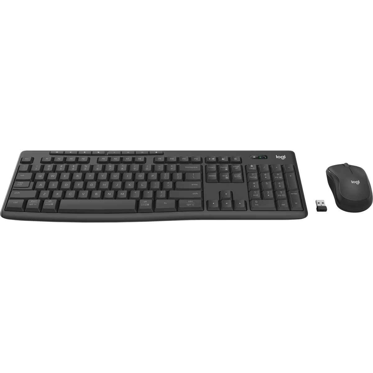 Tastiera e Mouse Logitech MK370 Nero Qwerty in Spagnolo 2 S77204335_0