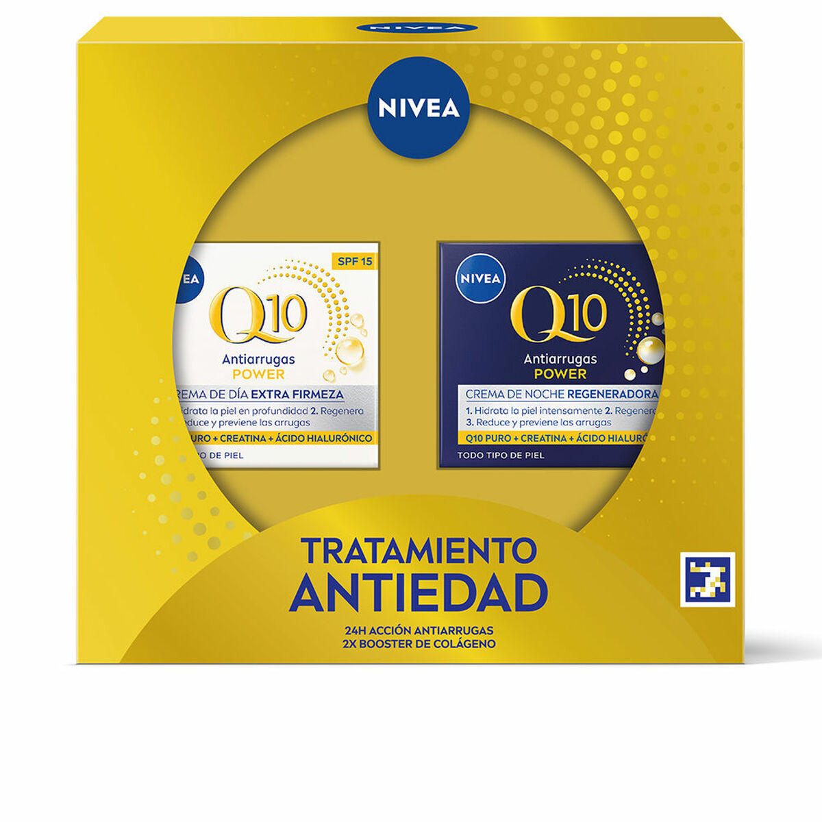 Set da Trucco Nivea Q10 ANTI-ARRUGAS 2 Pezzi 2 S05127925_0