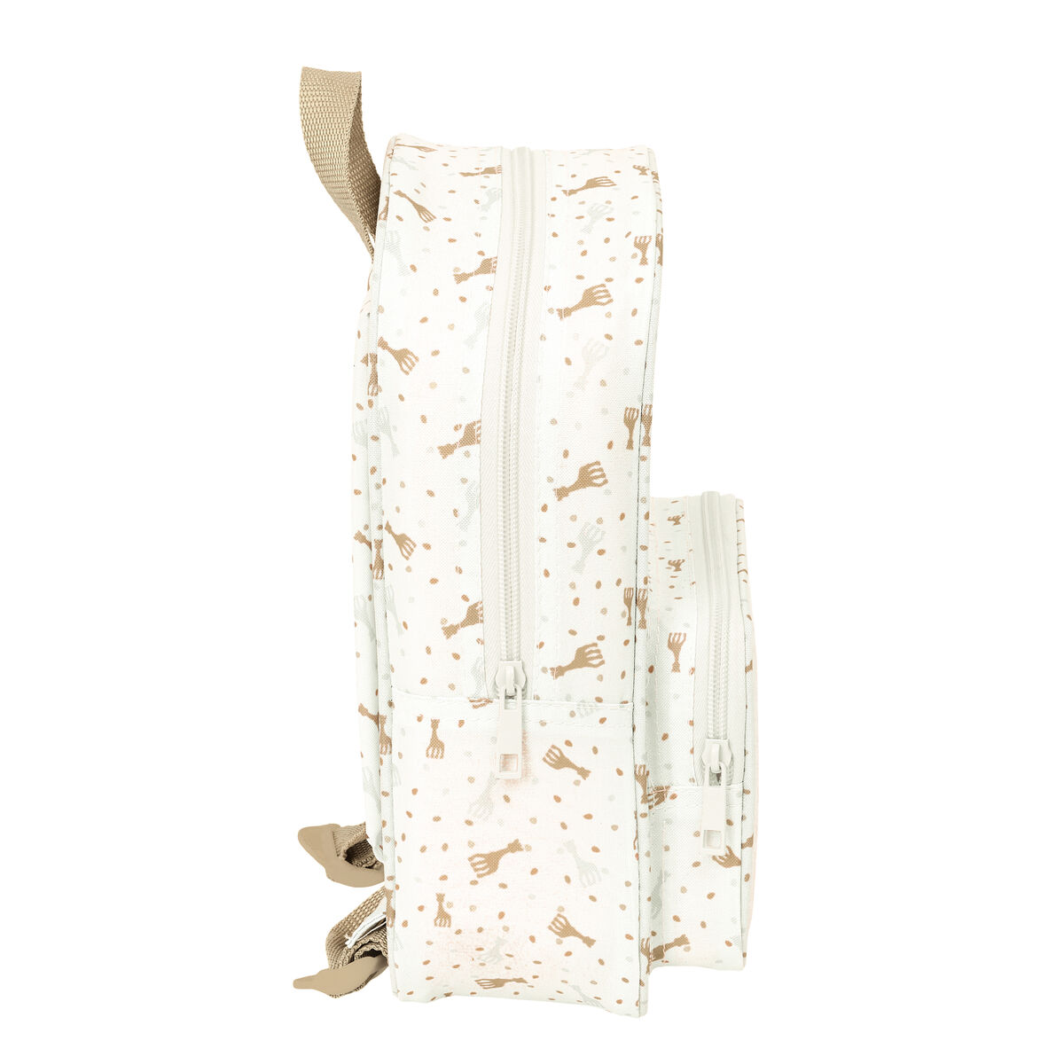 Zaino Scuola Sophie la Girafe Beige 20 x 28 x 8 cm 3 S4310594_1