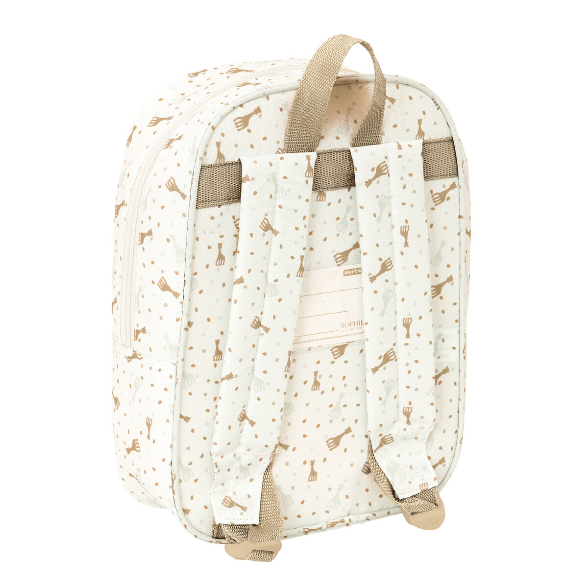 Zaino Scuola Sophie la Girafe Beige 20 x 28 x 8 cm 4 S4310594_2