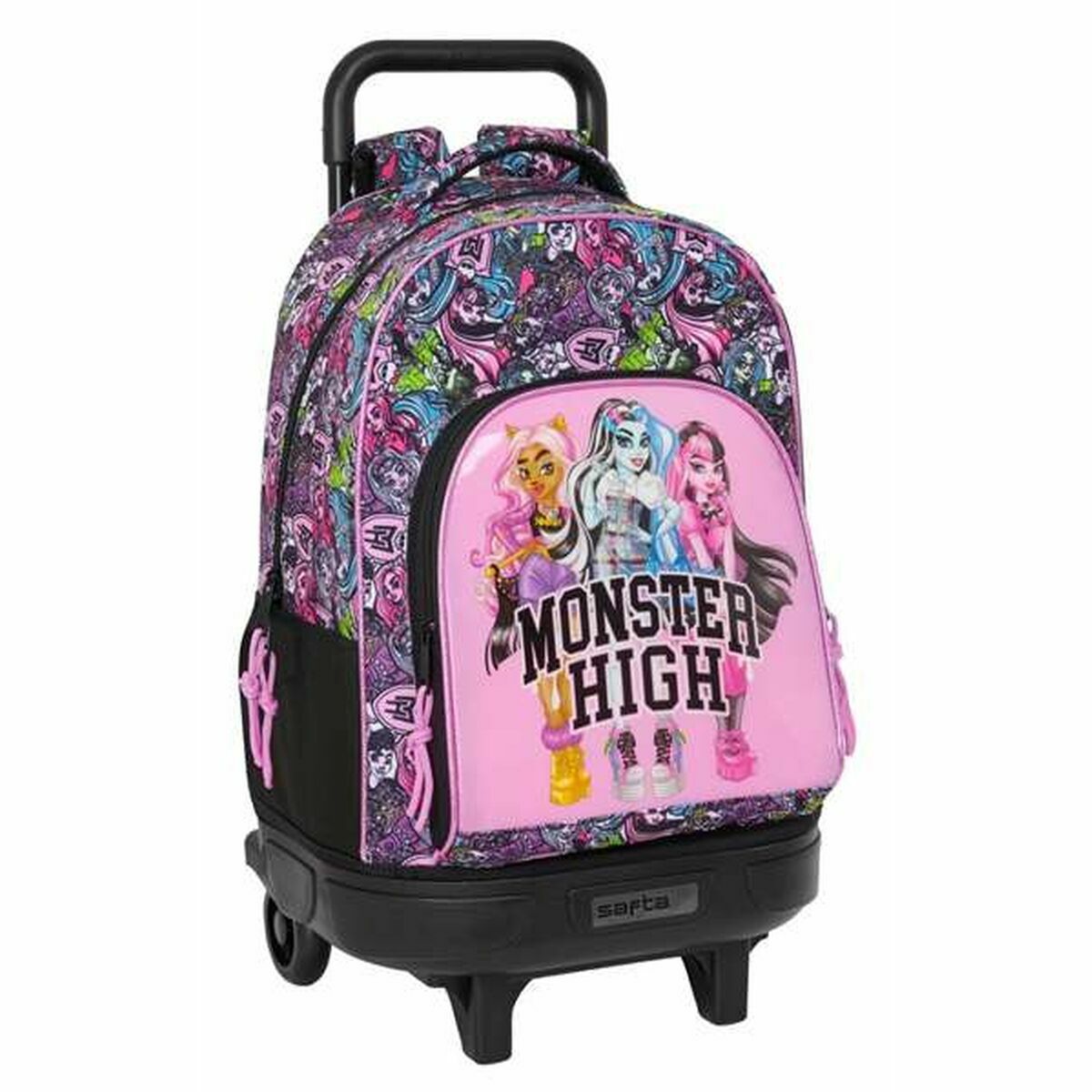 Zaino Scuola Monster High Drama Multicolore 33 x 45 x 22 cm 2 S4311563_0