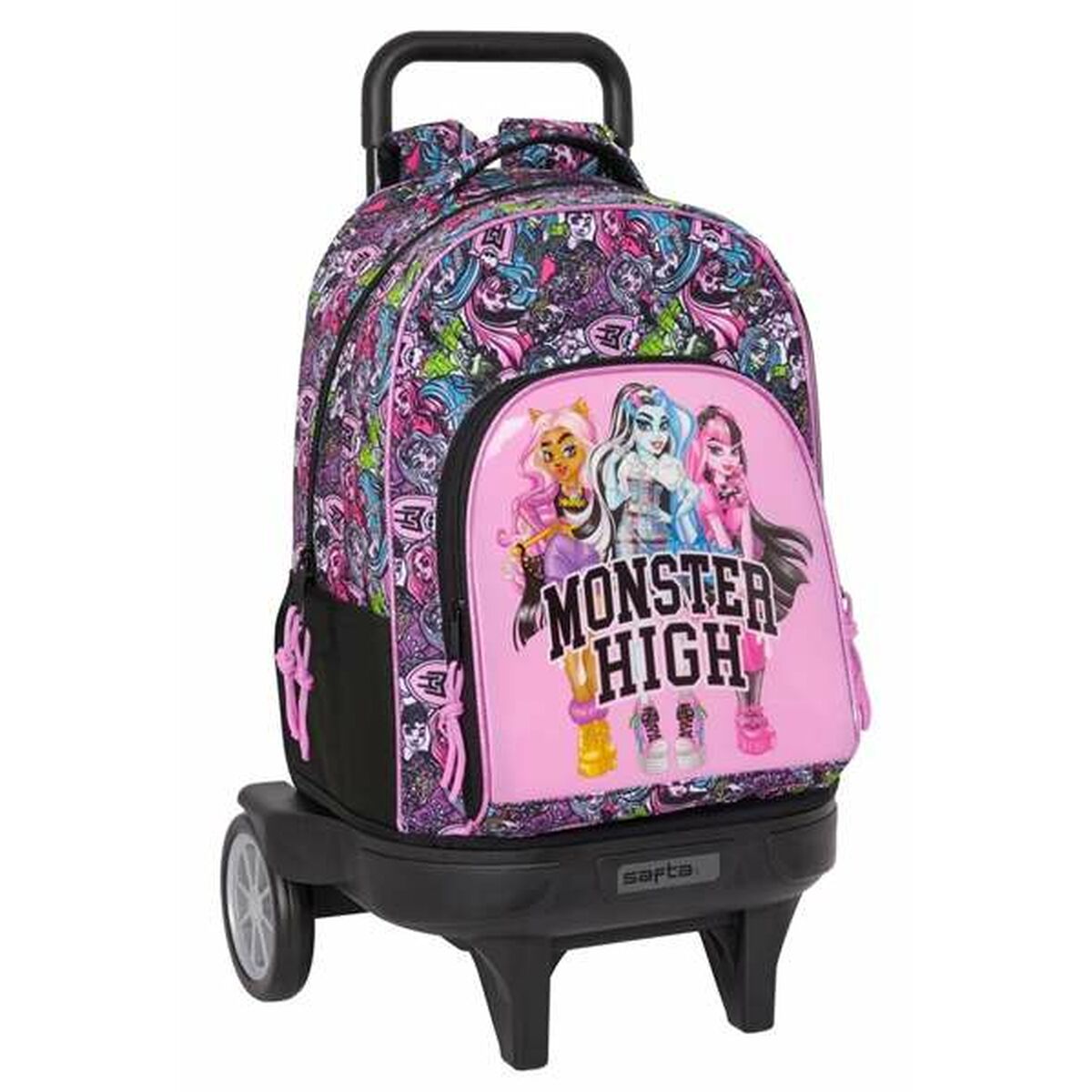 Zaino Scuola Monster High Drama Multicolore 33 x 45 x 22 cm 2 S4311557_0