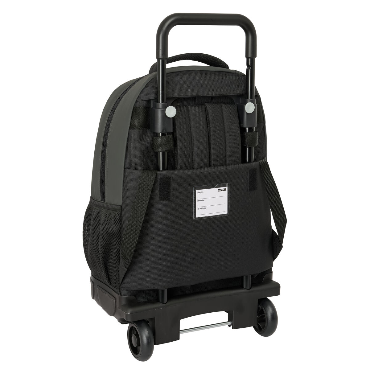 Trolley per la Scuola Safta Urban style Azzurro Grigio 33 x 45 x 22 cm 4 S4311997_2