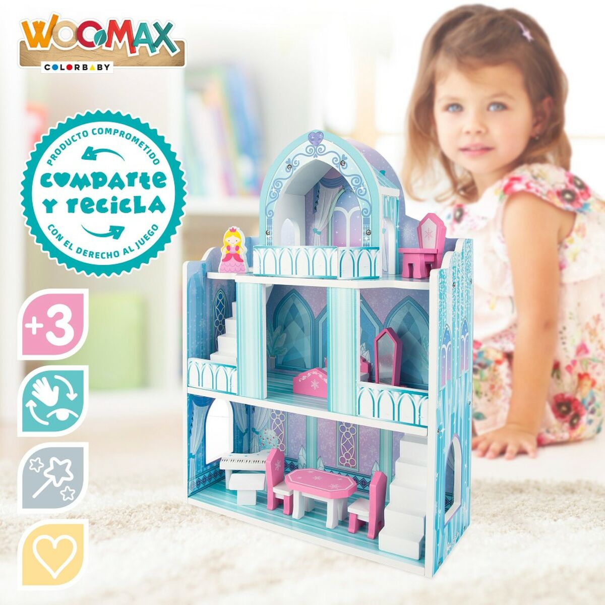 Accessori per Casa delle Bambole Colorbaby 5 S2442070_3