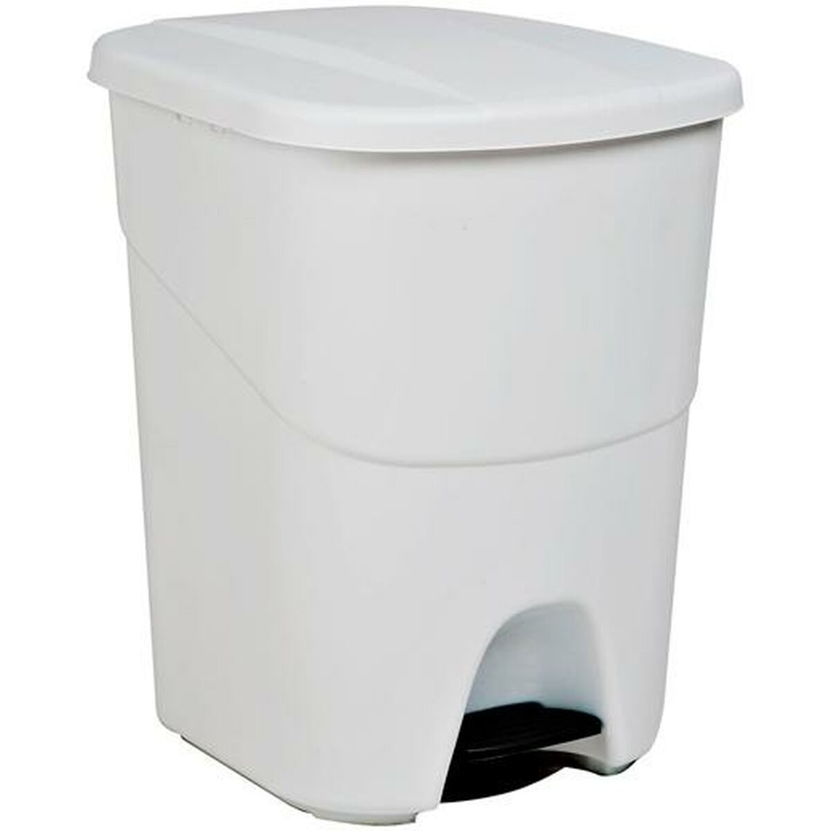 Secchio della spazzatura Denox 40 L Bianco Plastica 2 S8403963_0
