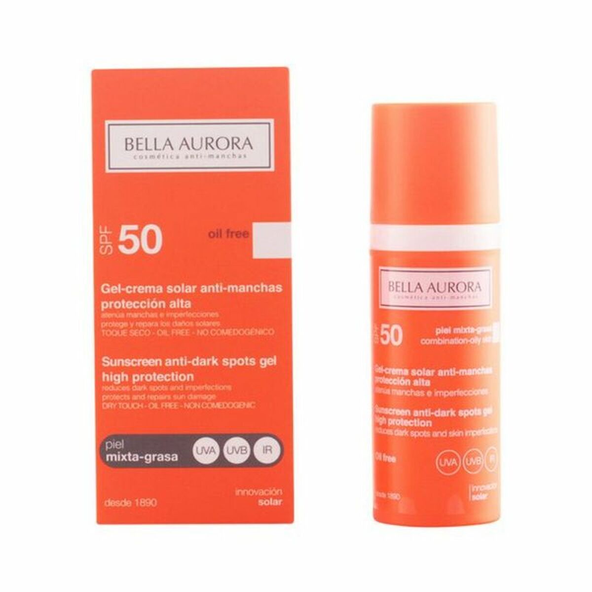Crema Antimacchie Solari Spf 50 Bella Aurora Bella Aurora Solar Spf 50 50 ml 2 S0521316_0