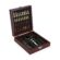 Set di Accessori per il Vino Versa Scacchi Cristallo ABS Legno MDF 16,8 x 5,1 x 14,78 cm 1 S3411496_0