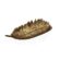 Centrotavola Versa Dorato Piuma 12,8 x 4,2 x 27 cm 1 S3413894_0