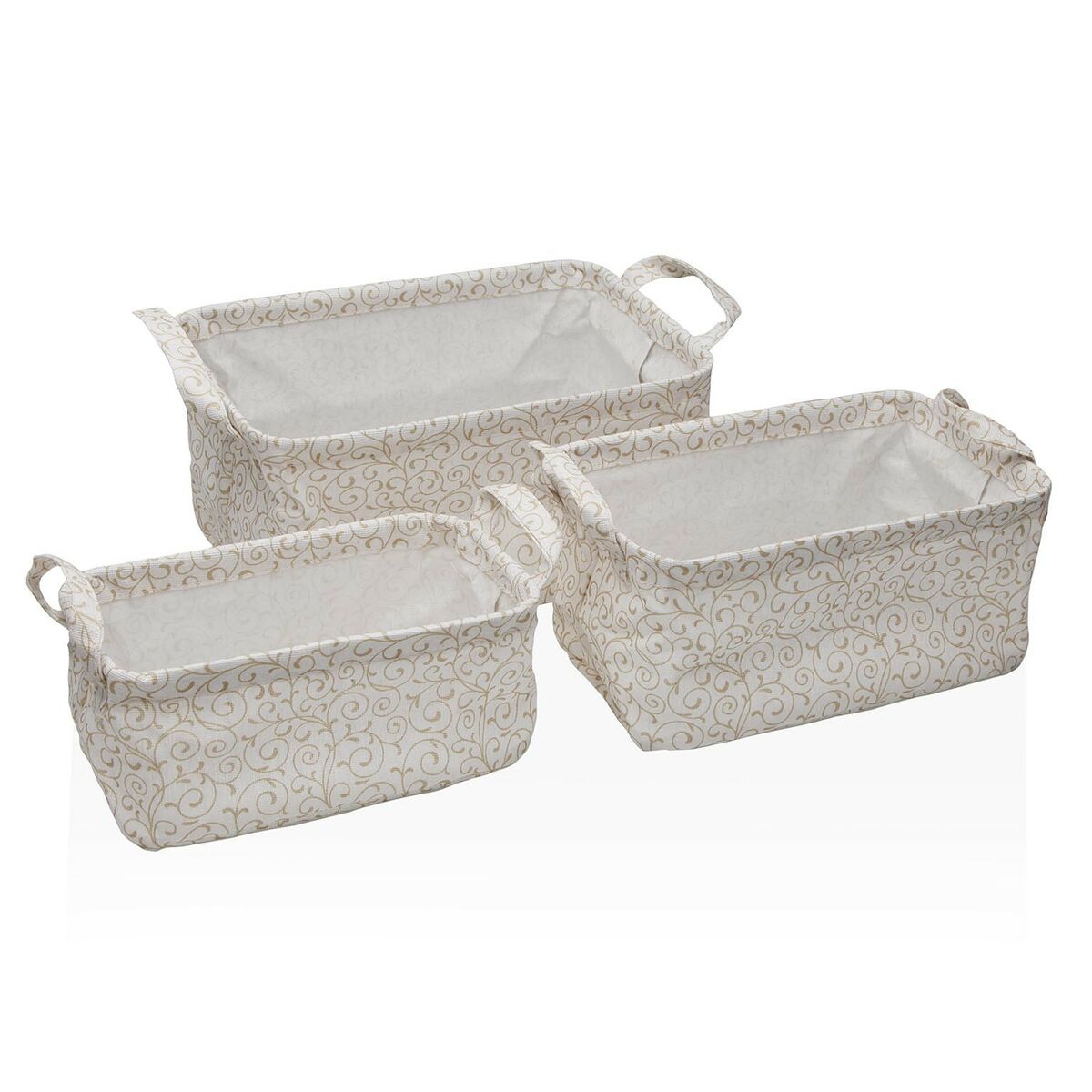 Set di Cestini Versa Serpentine 28 x 18 x 14 cm 2 S3413286_0