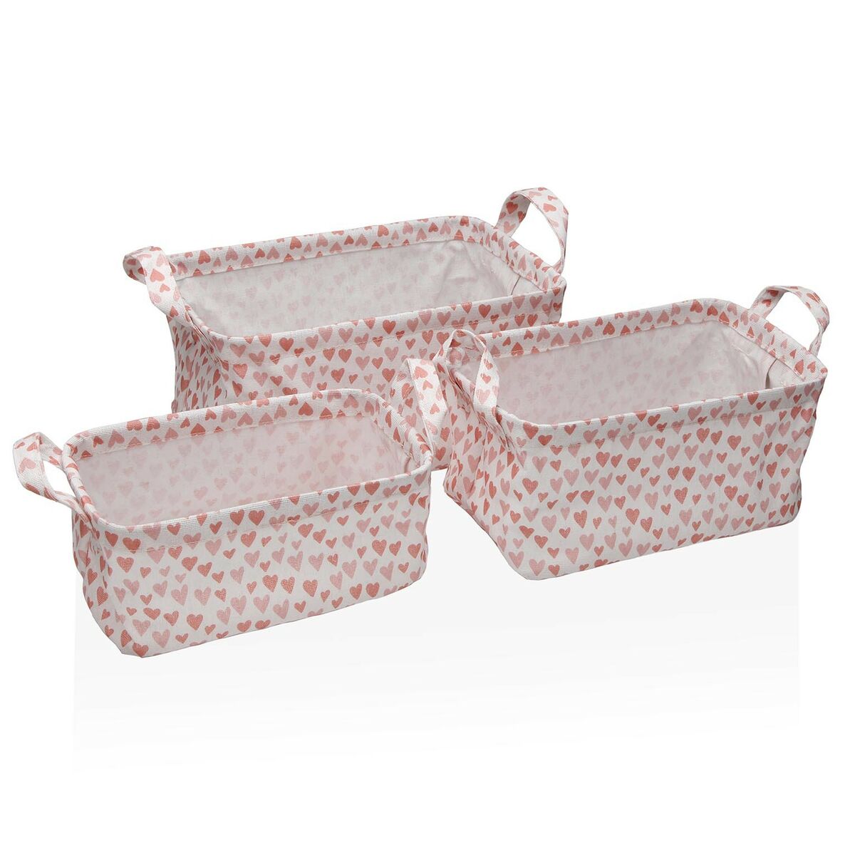 Set di Cestini Versa Amore 28 x 18 x 14 cm 2 S3413290_0