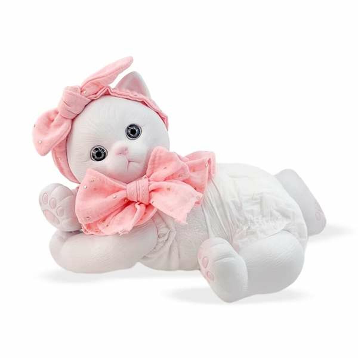 Peluche Berjuan Anireal Bianco Gatto 35 cm 3 S2439235_1