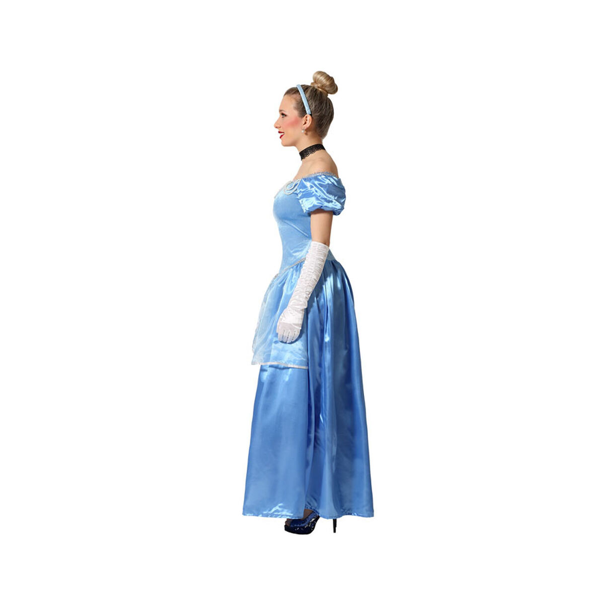 Costume per Adulti Principessa Azzurro 4 S1135816_2