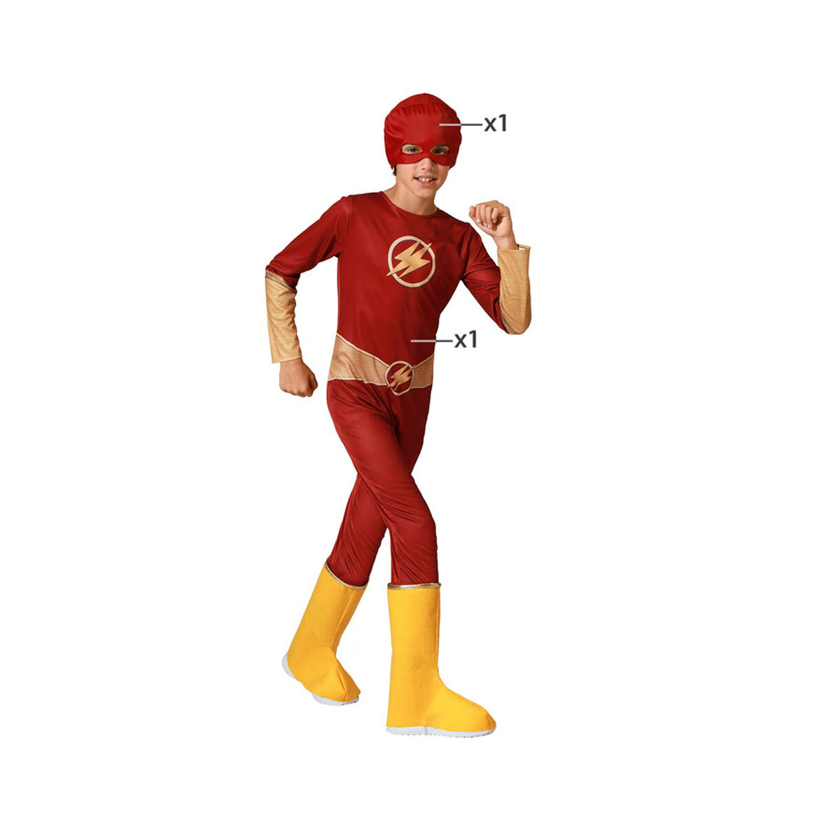 Costume per Bambini Supereroe 3 S1135813_1